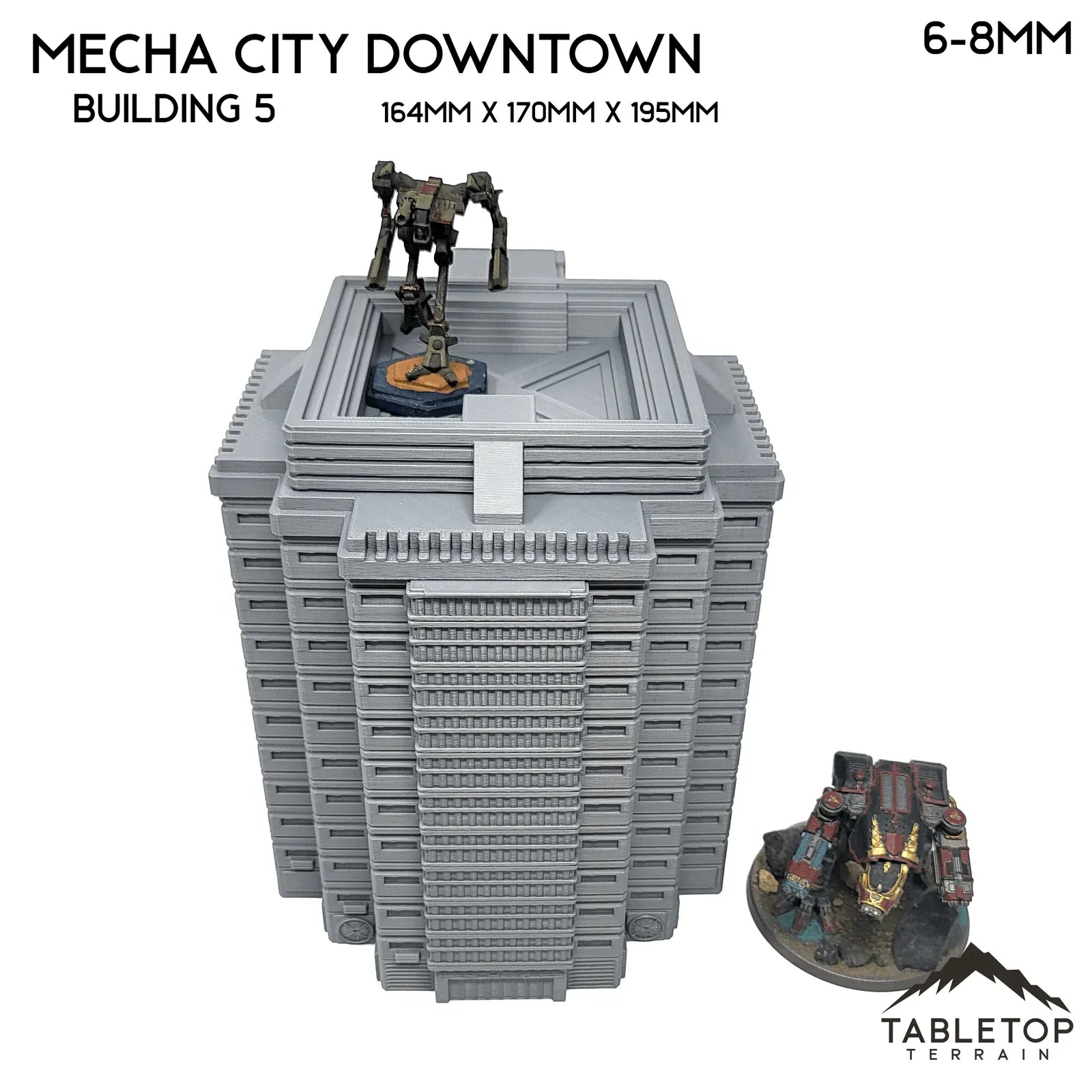 Mecha City Downtown Buildings - Bundle 2