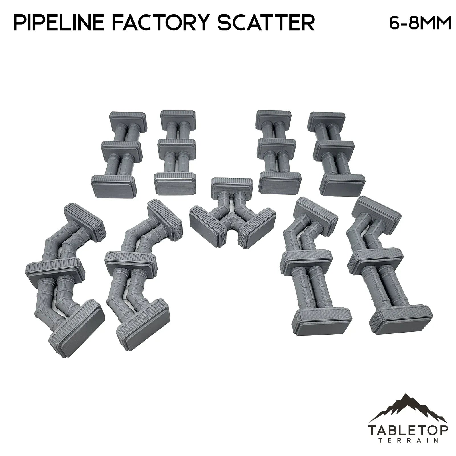 Mecha City Pipeline Factory Scatter