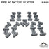 Mecha City Pipeline Factory Scatter