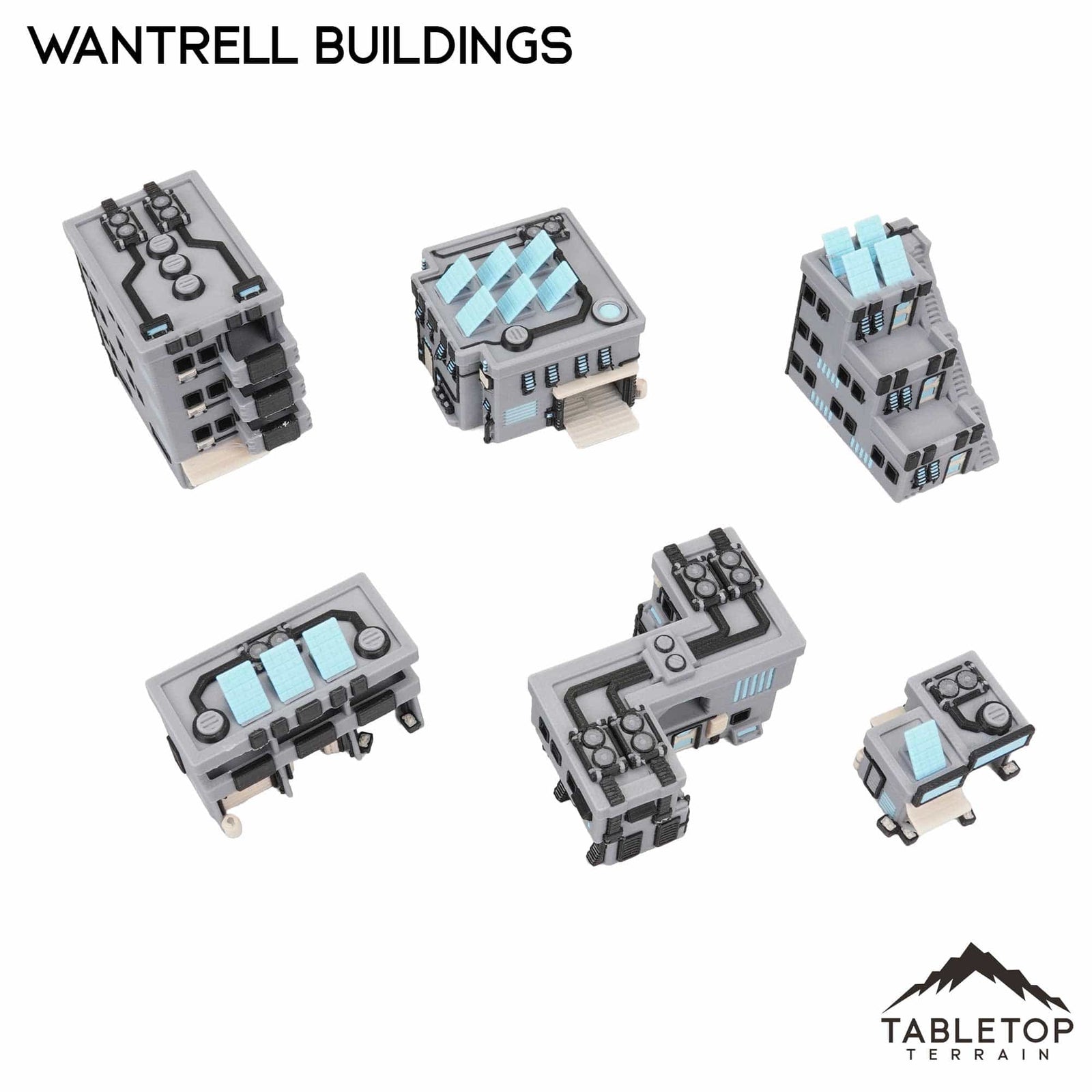 Mecha City Wantrell Buildings