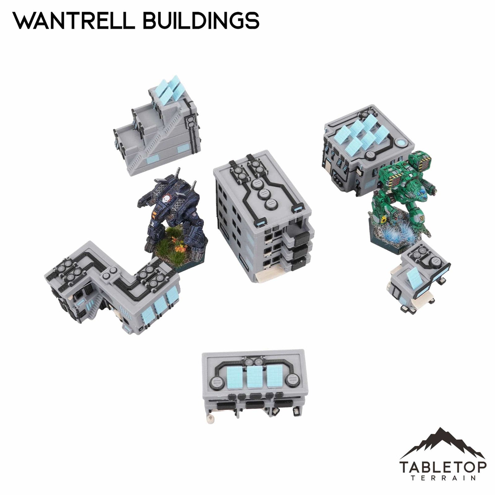 Mecha City Wantrell Buildings