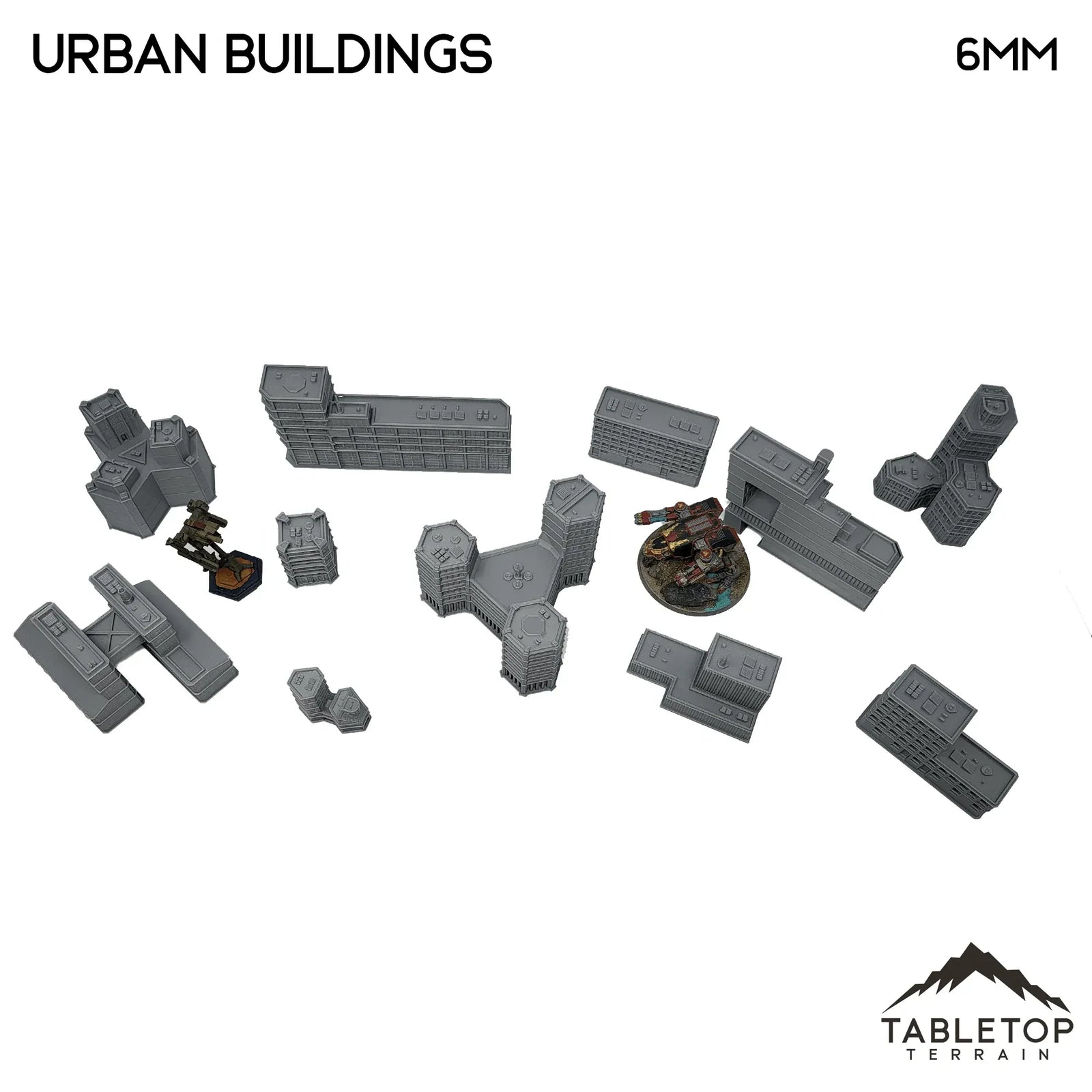 Urban Buildings - 6mm terrain