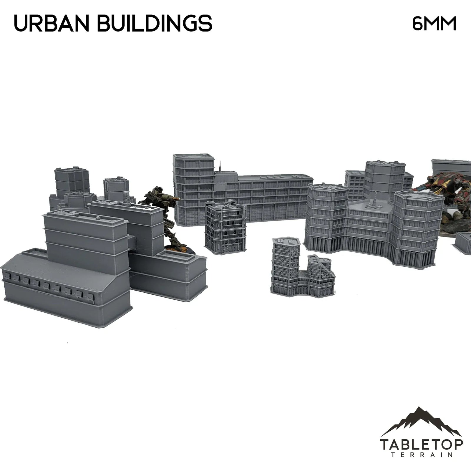 Urban Buildings - 6mm terrain