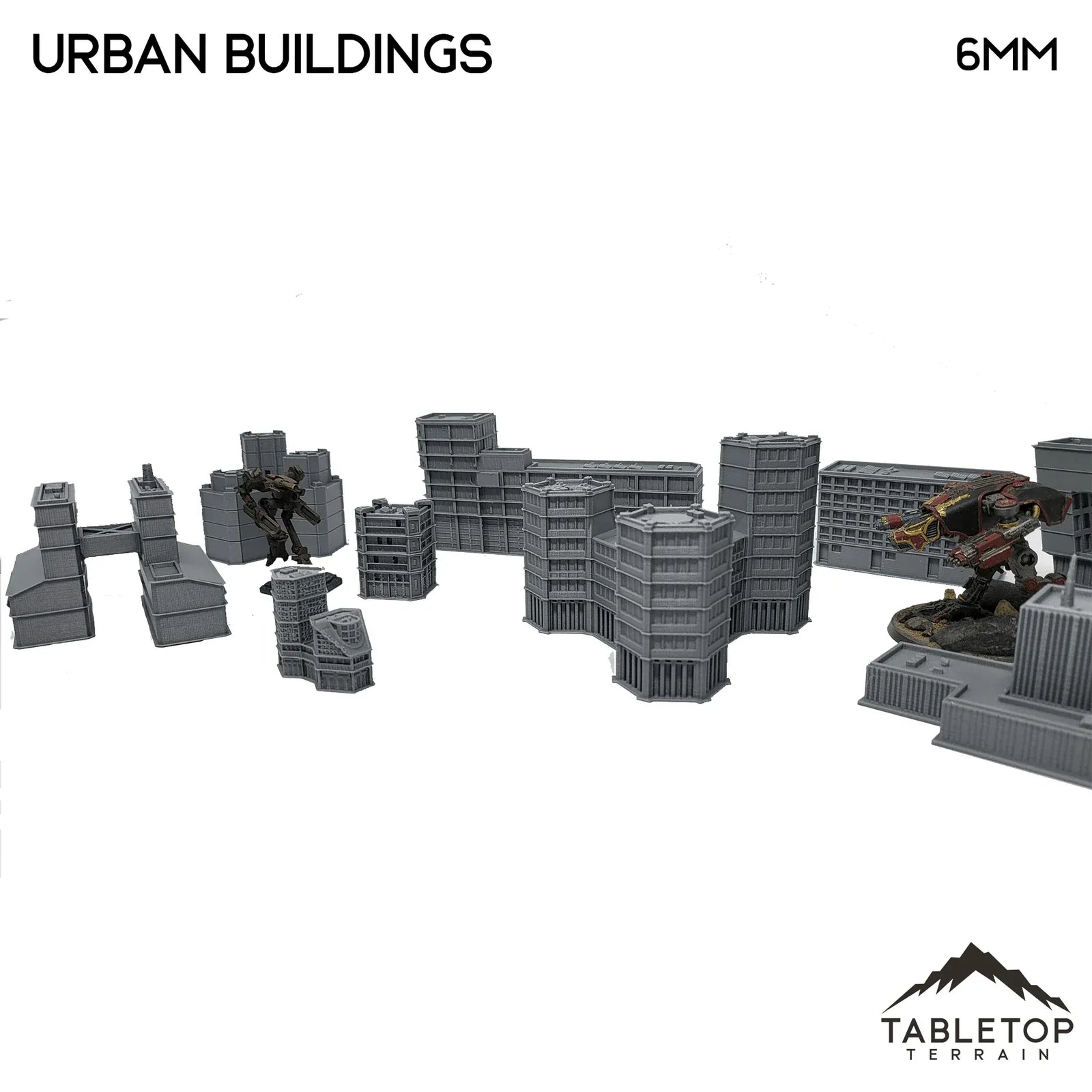 Urban Buildings - 6mm terrain