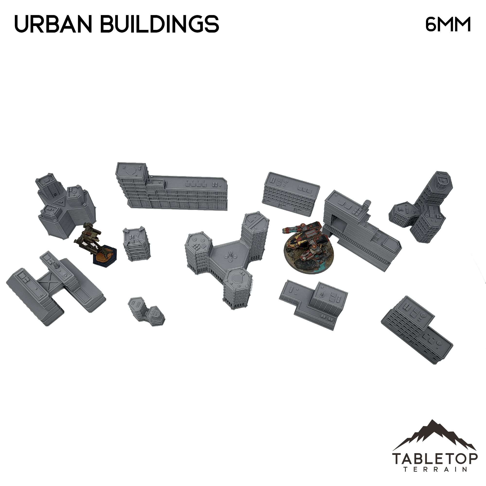 Urban Buildings - 6mm terrain