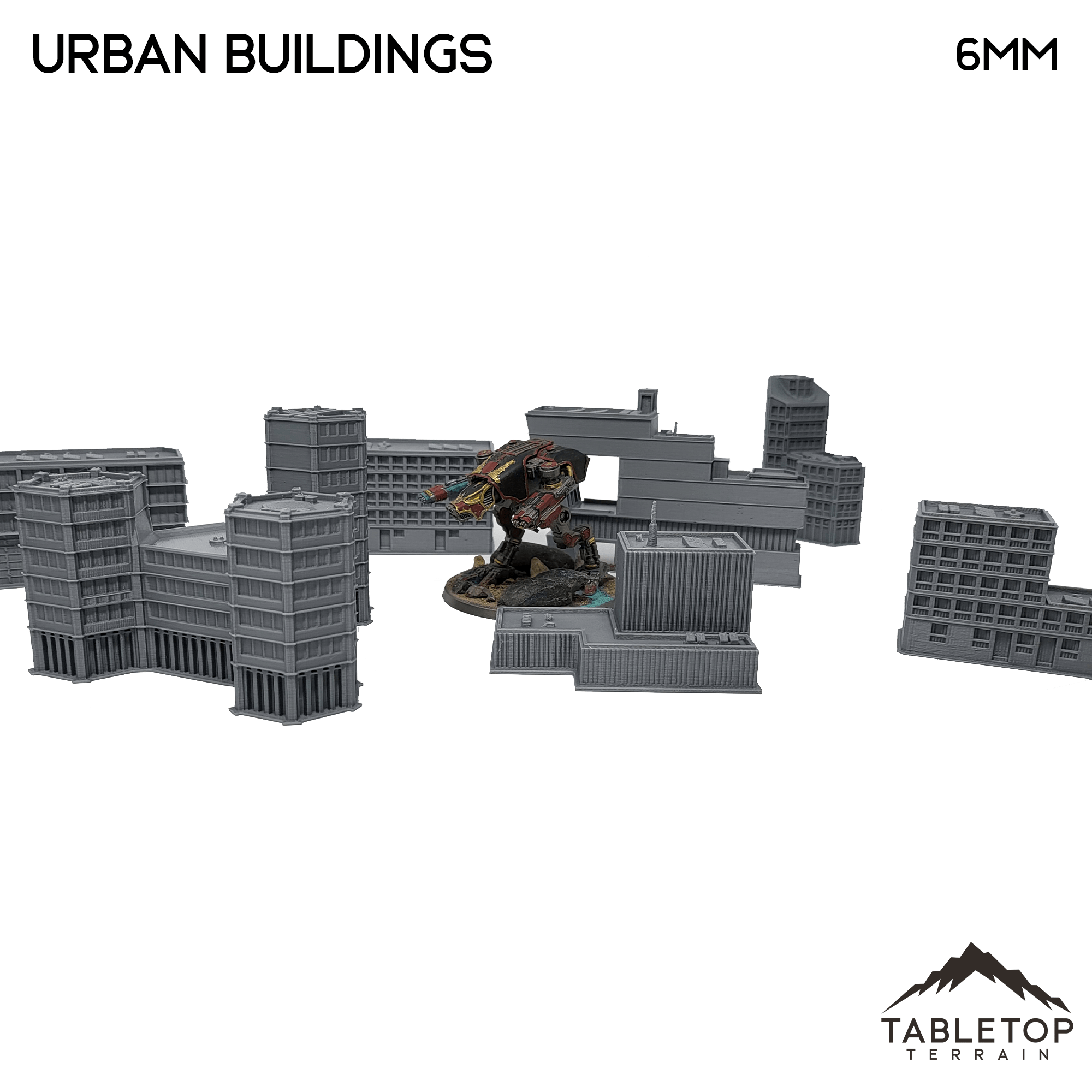 Urban Buildings - 6mm terrain
