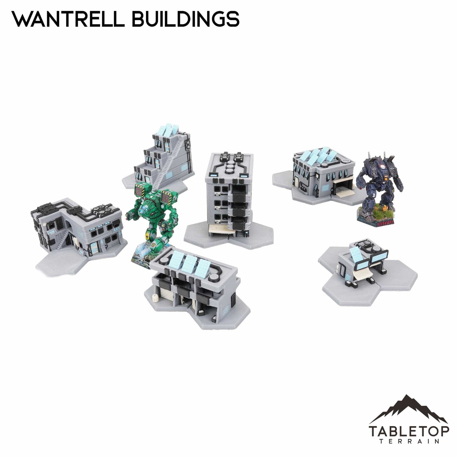Mecha City Wantrell Buildings