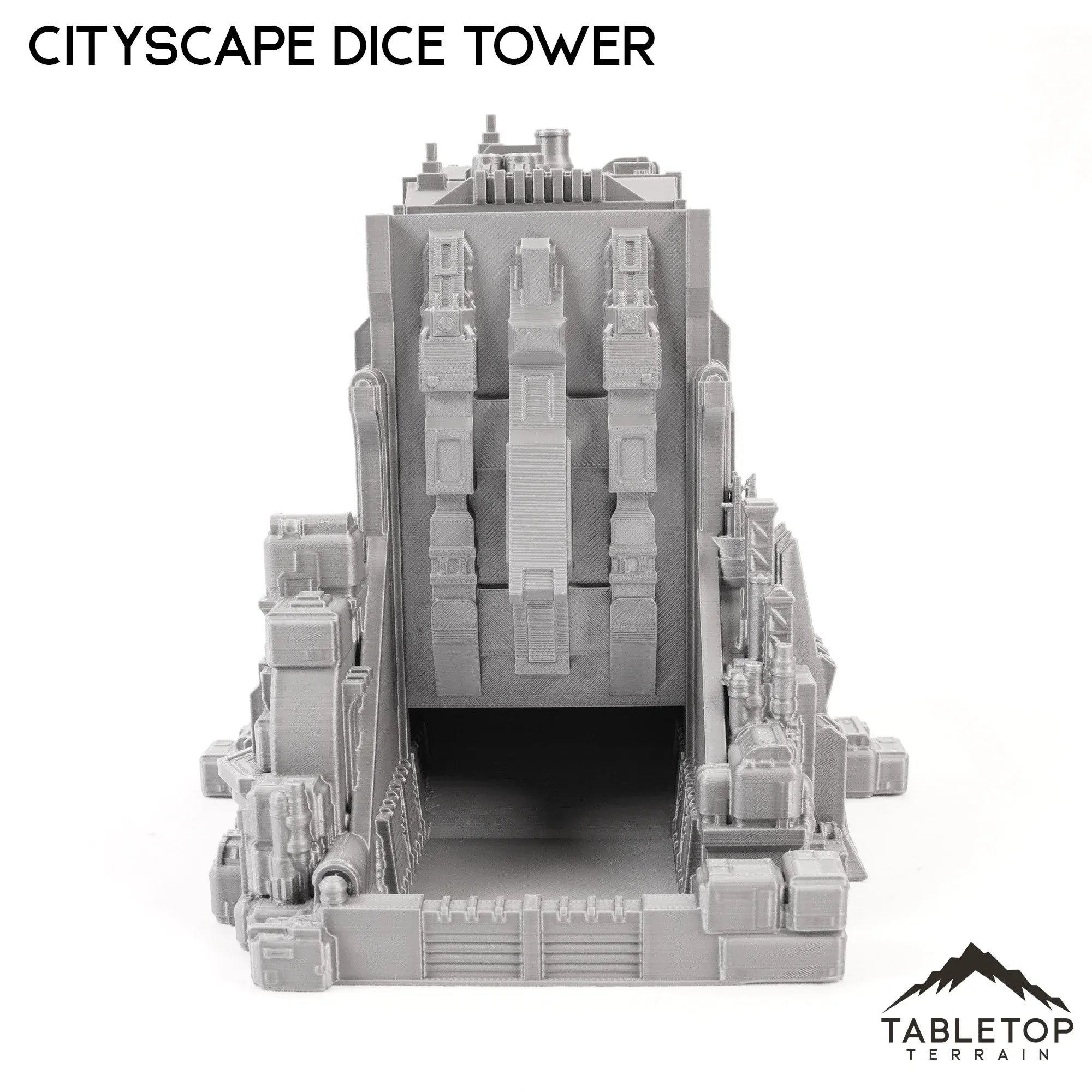 6mm Sci-Fi Cityscape Dice Tower Terrain