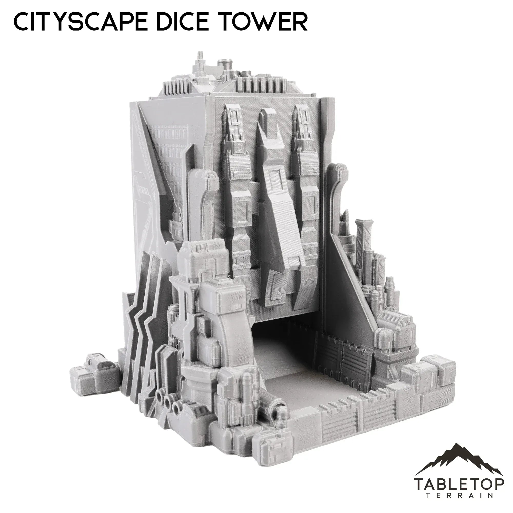6mm Sci-Fi Cityscape Dice Tower Terrain