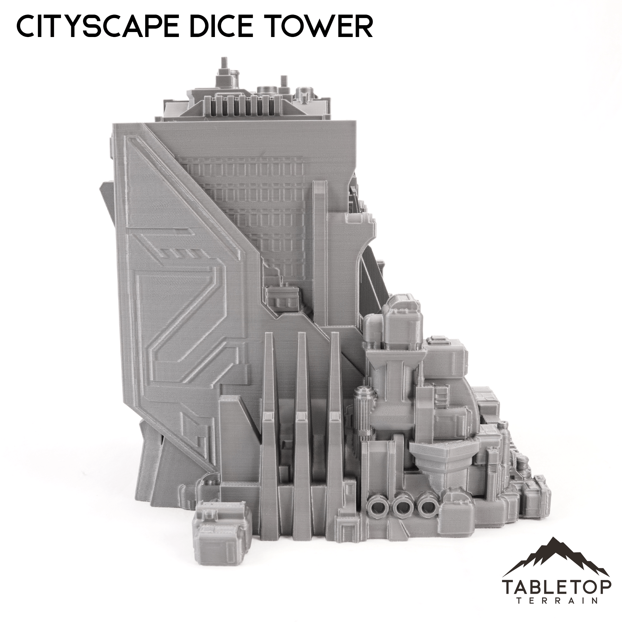 6mm Sci-Fi Cityscape Dice Tower Terrain