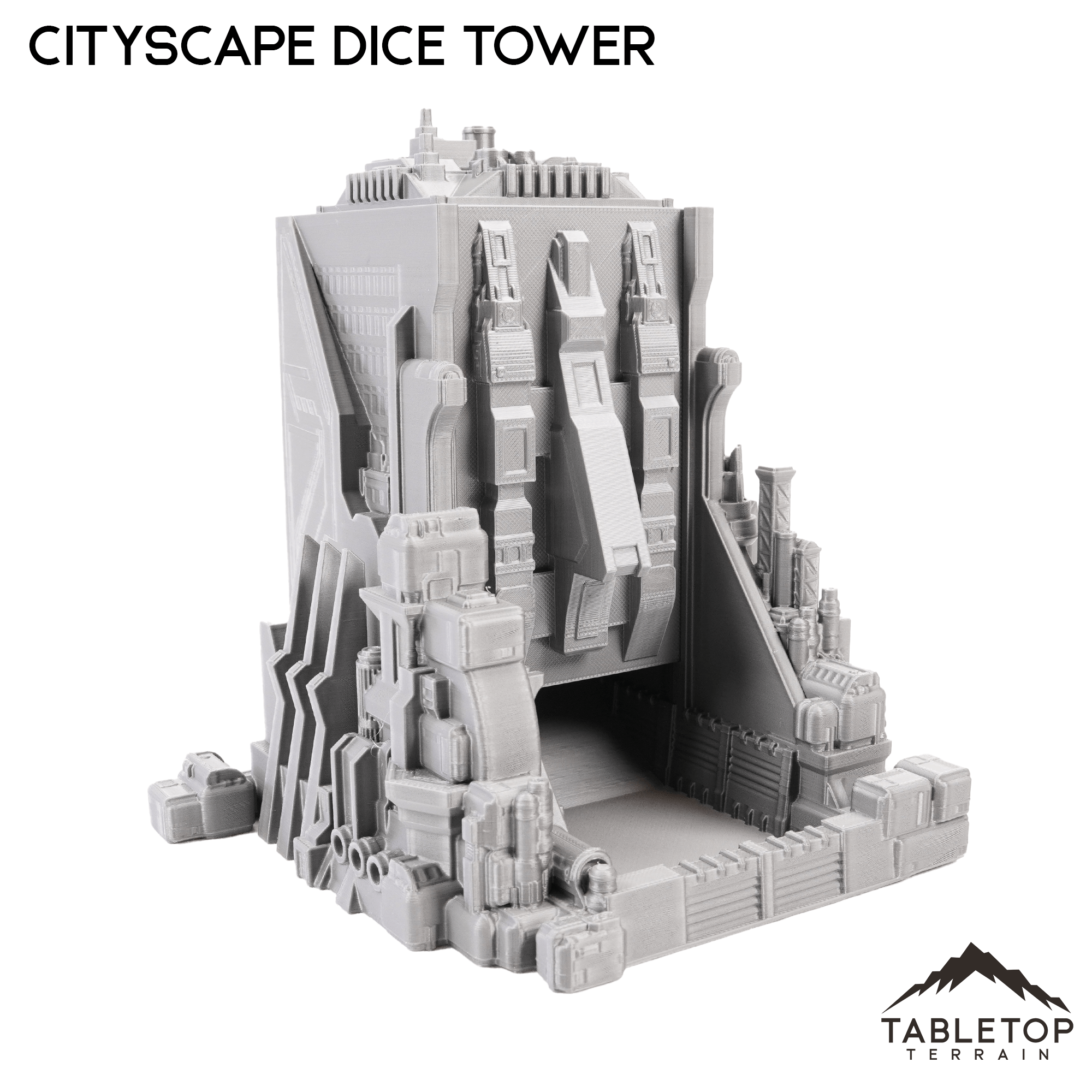 6mm Sci-Fi Cityscape Dice Tower Terrain