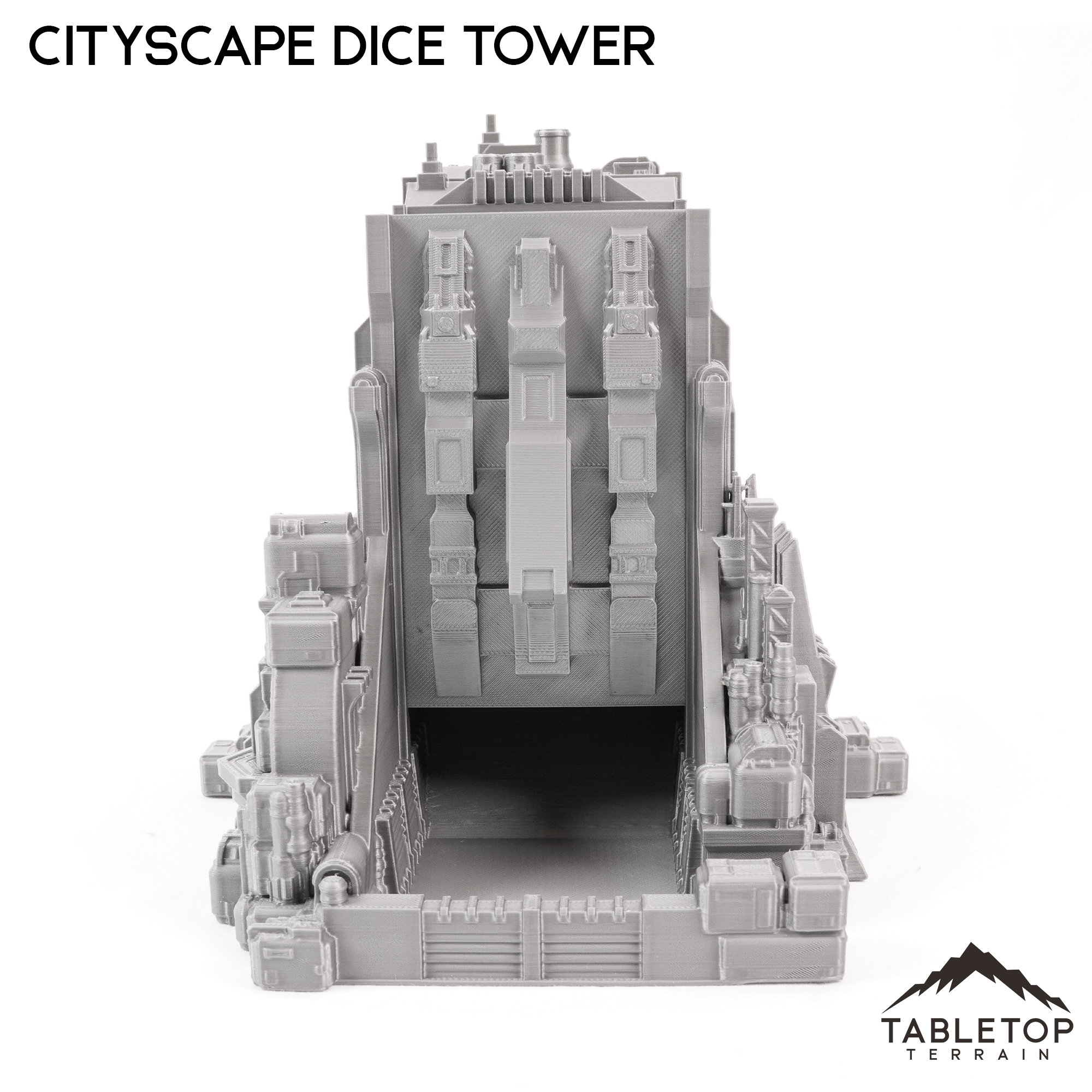6mm Sci-Fi Cityscape Dice Tower Terrain