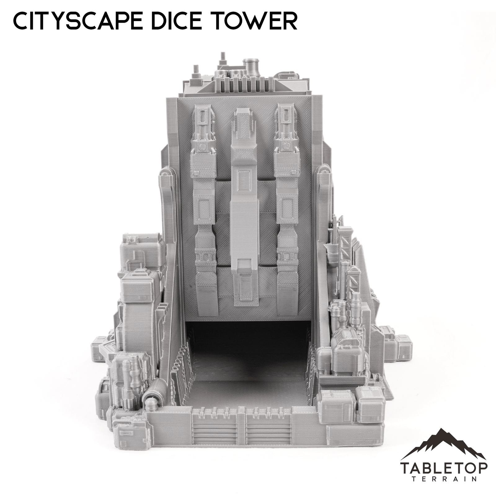 6mm Sci-Fi Cityscape Dice Tower Terrain
