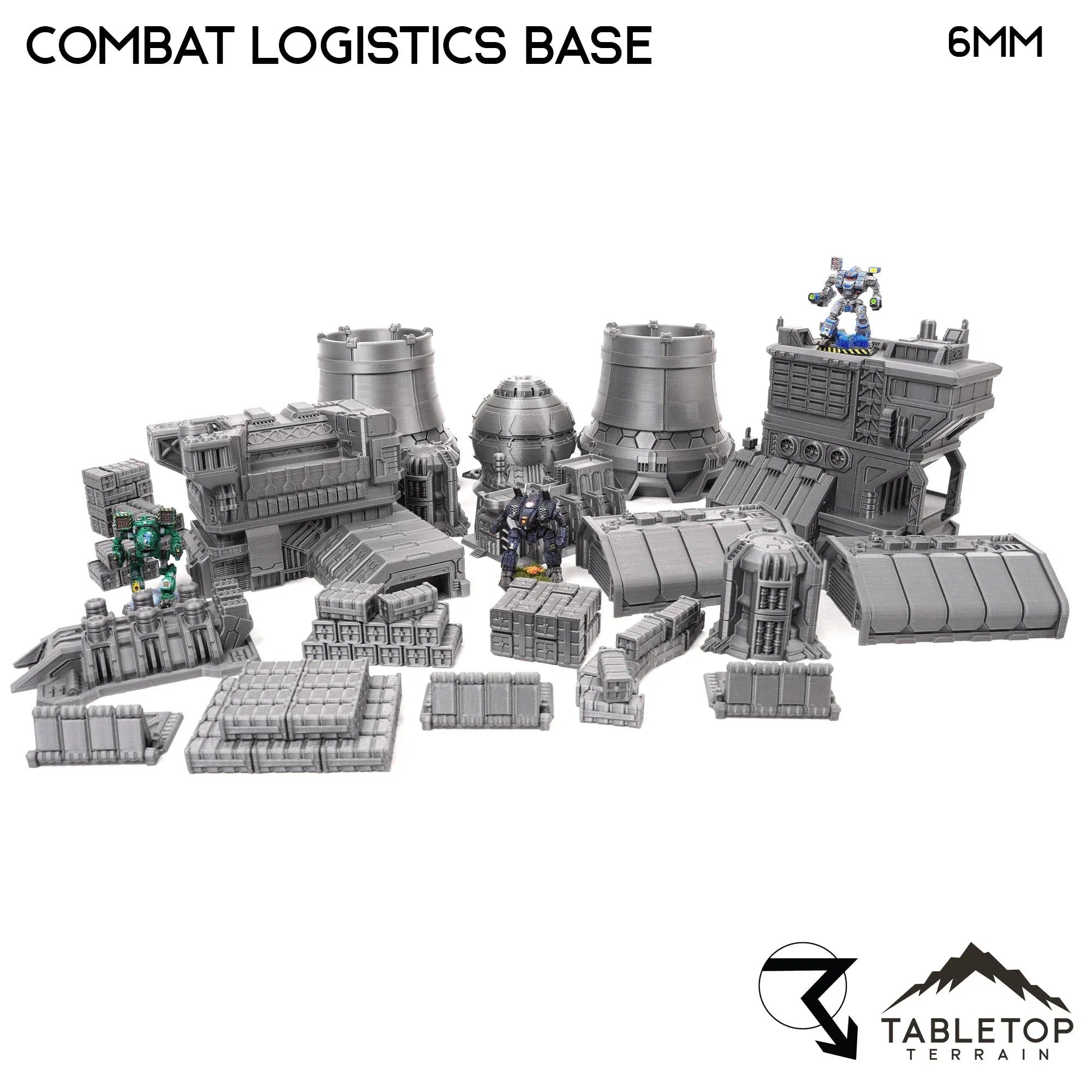 Combat Logistics Base TechScape - 6-12mm
