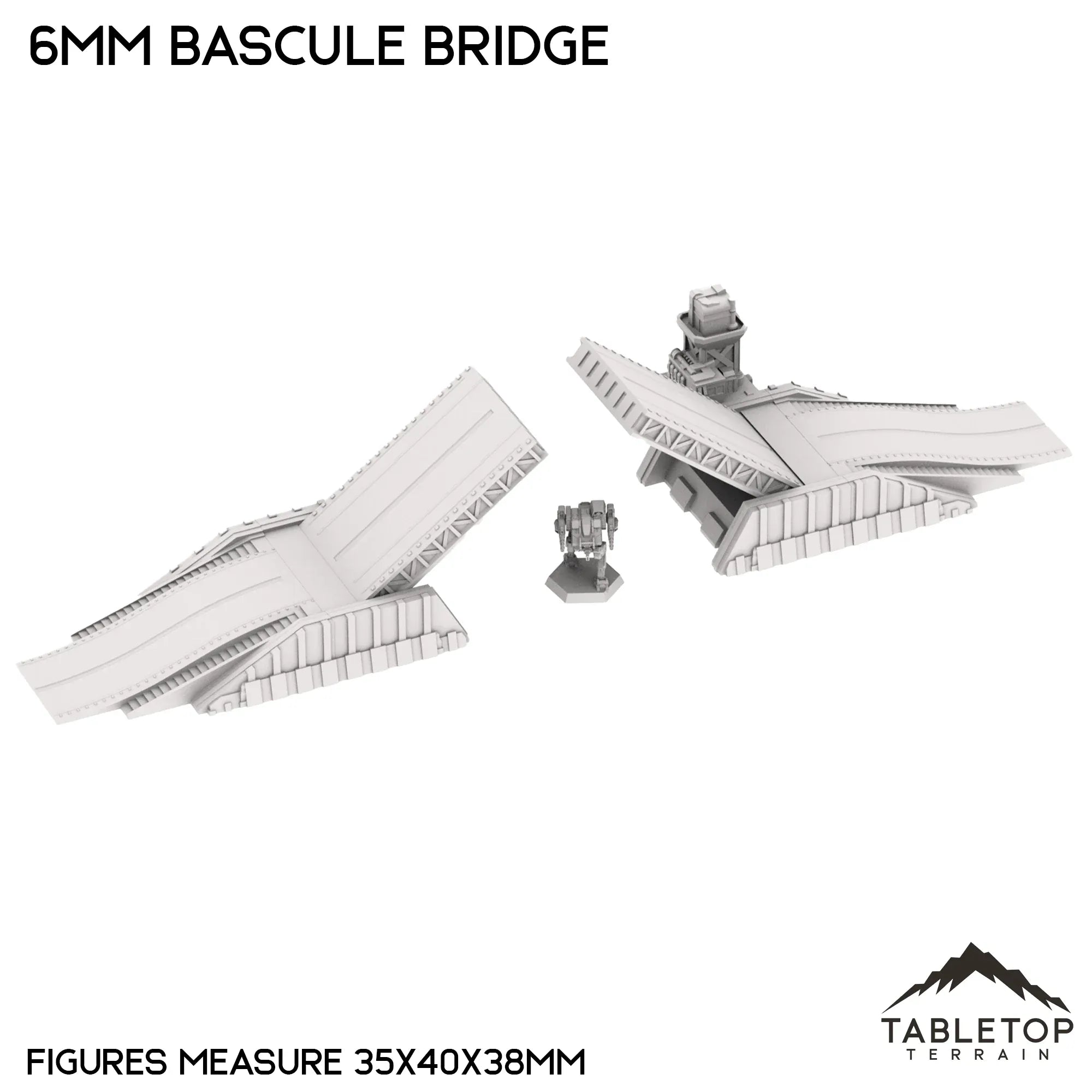 6mm Sci-Fi Bascule Bridge