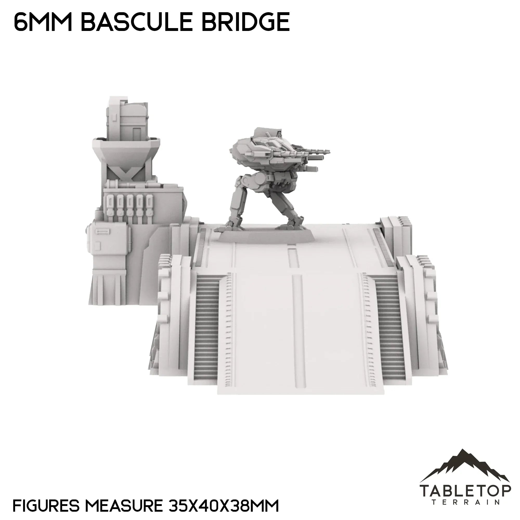6mm Sci-Fi Bascule Bridge