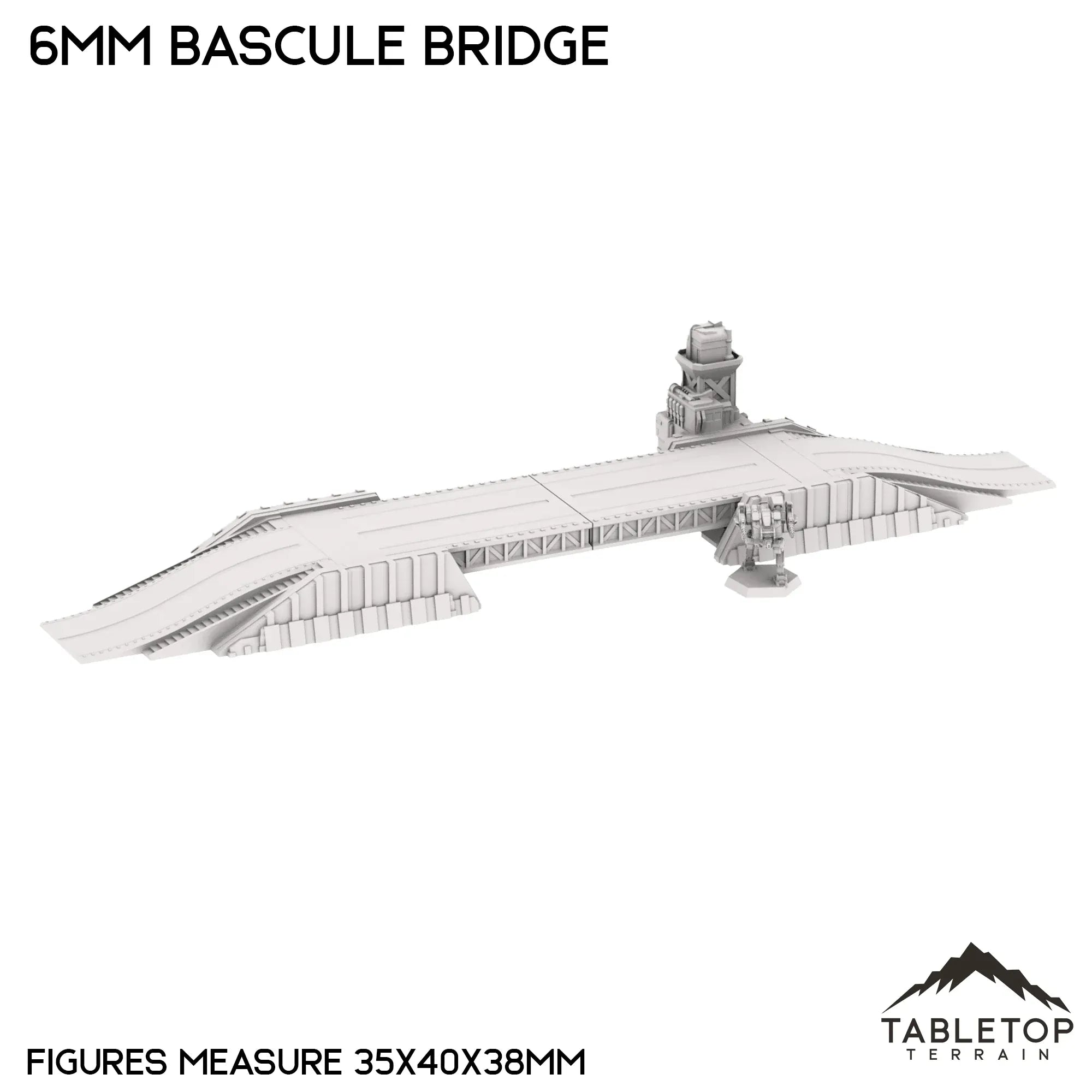 6mm Sci-Fi Bascule Bridge