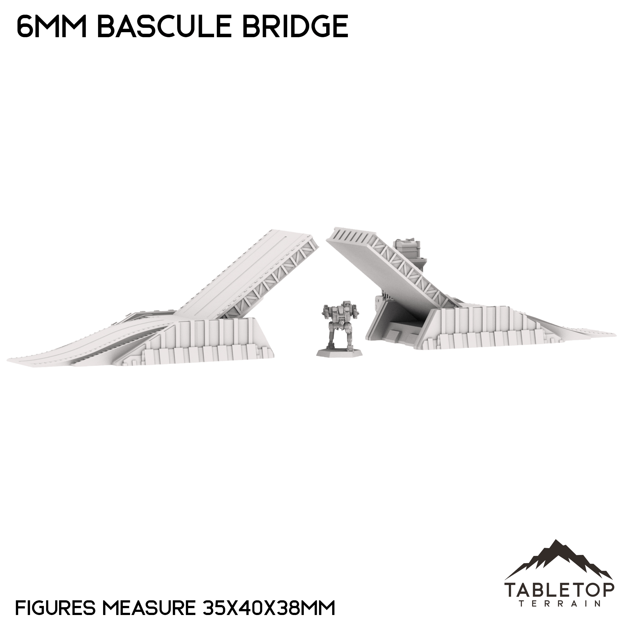 6mm Sci-Fi Bascule Bridge