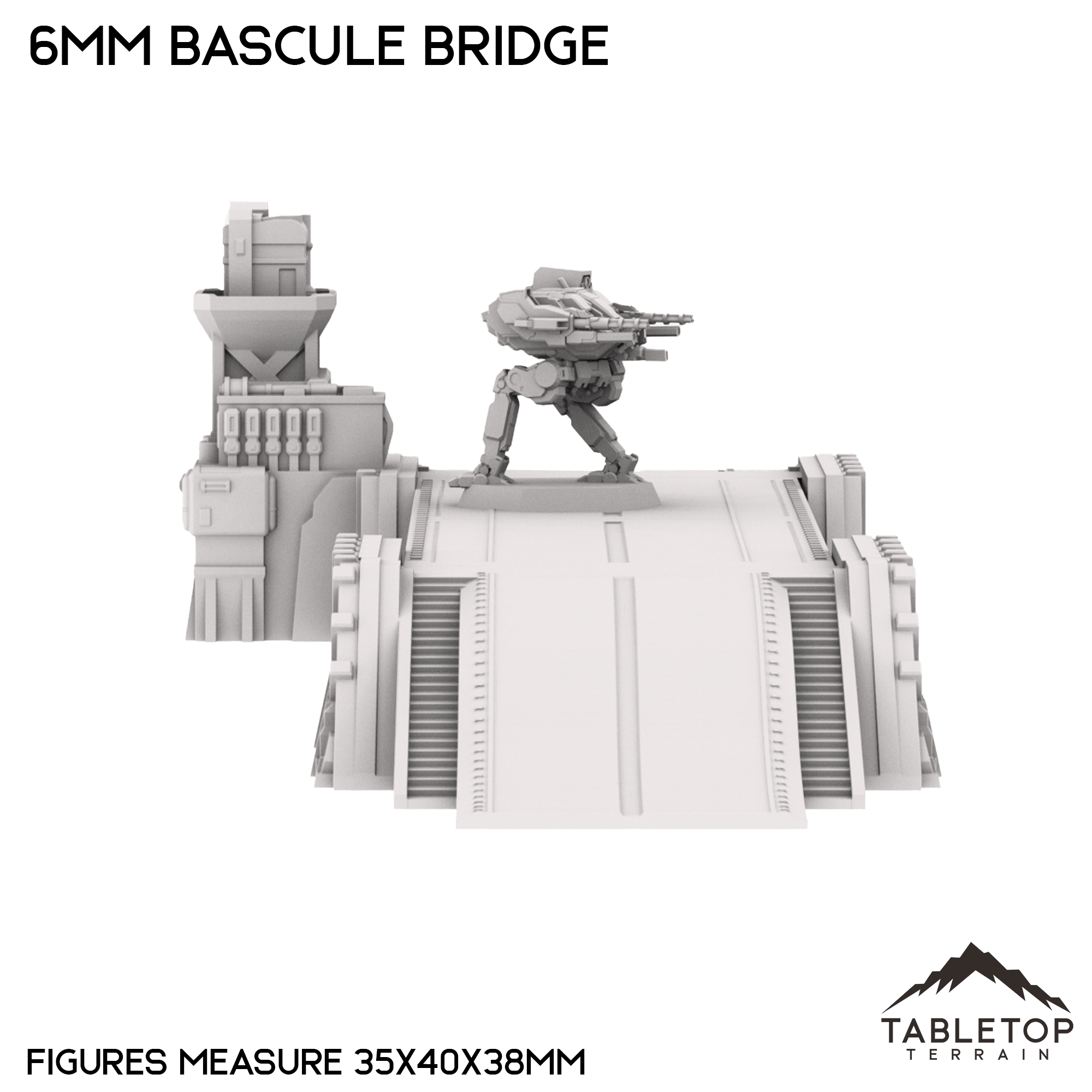 6mm Sci-Fi Bascule Bridge
