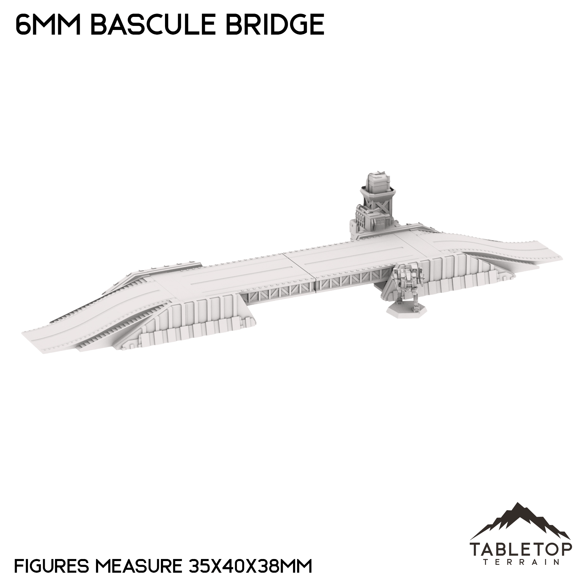 6mm Sci-Fi Bascule Bridge