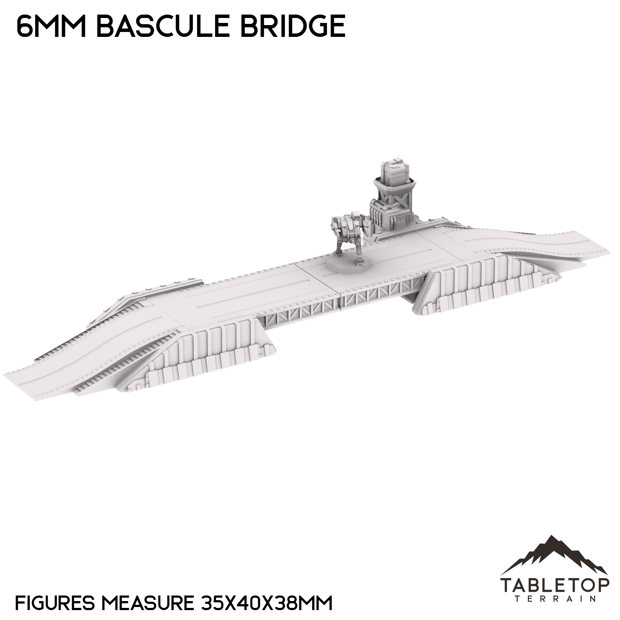 6mm Sci-Fi Bascule Bridge
