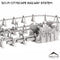 6mm Sci-Fi Cityscape Elevated Rail System