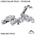 Cargo Hauler Truck - Techscape
