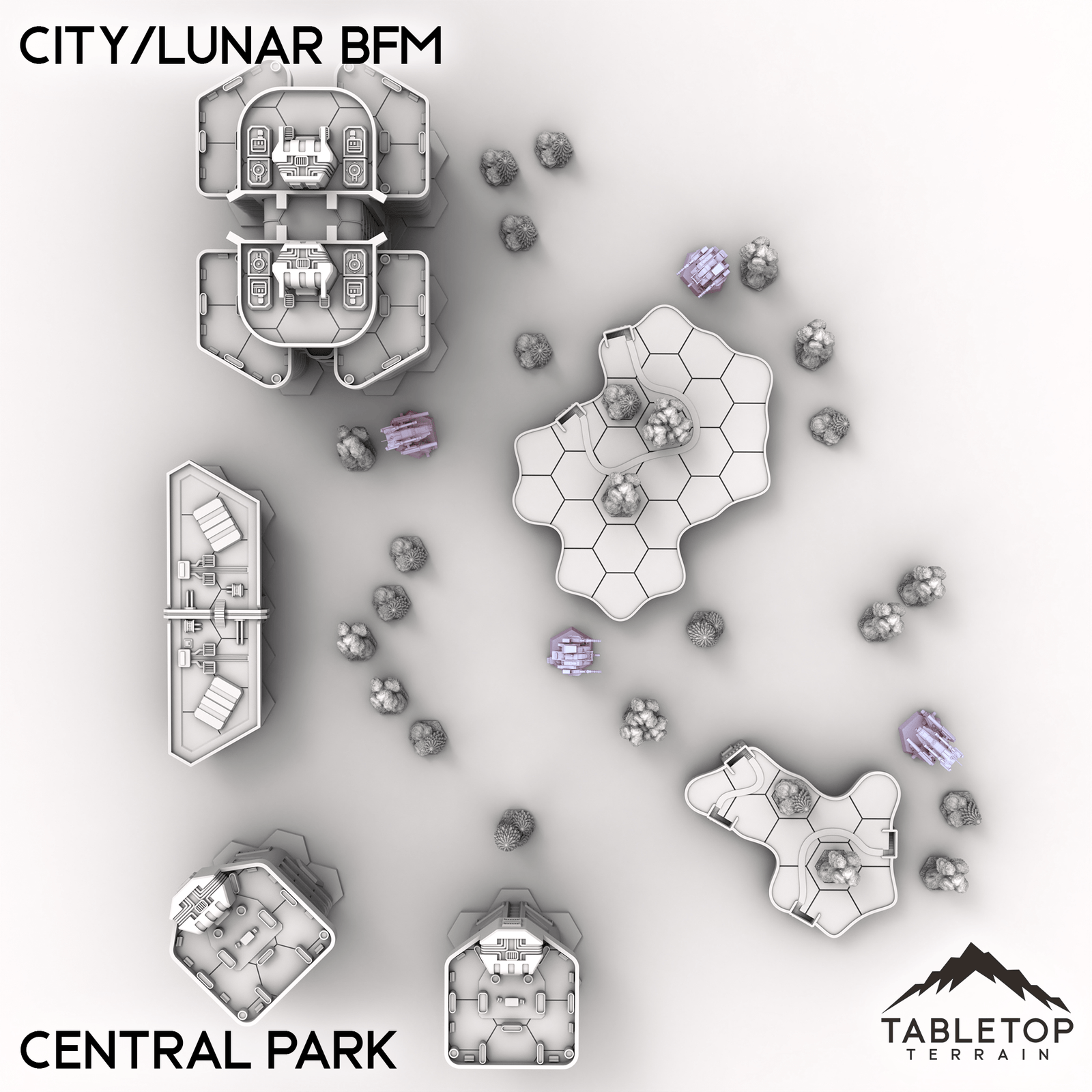 HEXTECH City/Lunar BFM - City Map Pack