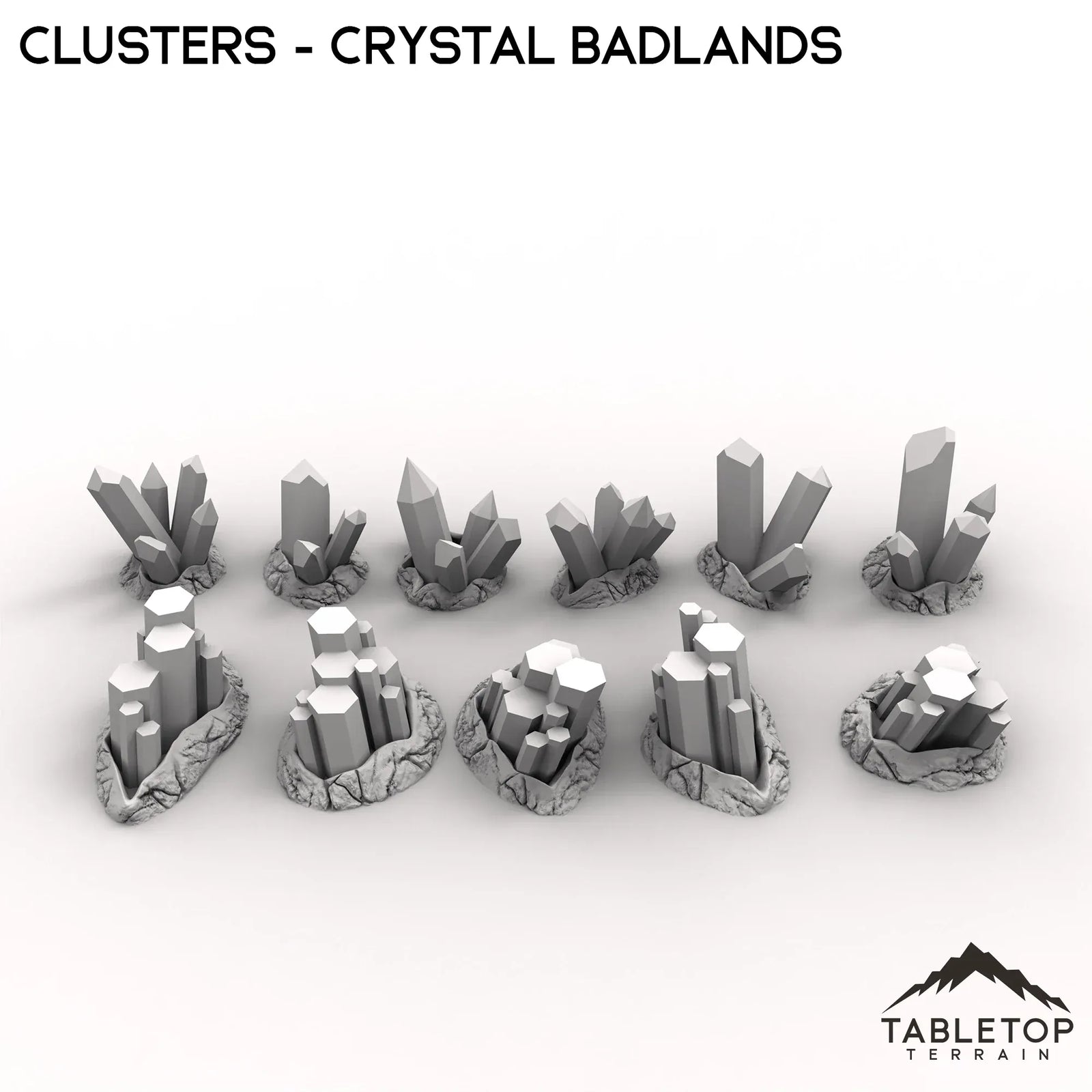 Clusters - Crystal Bandlands
