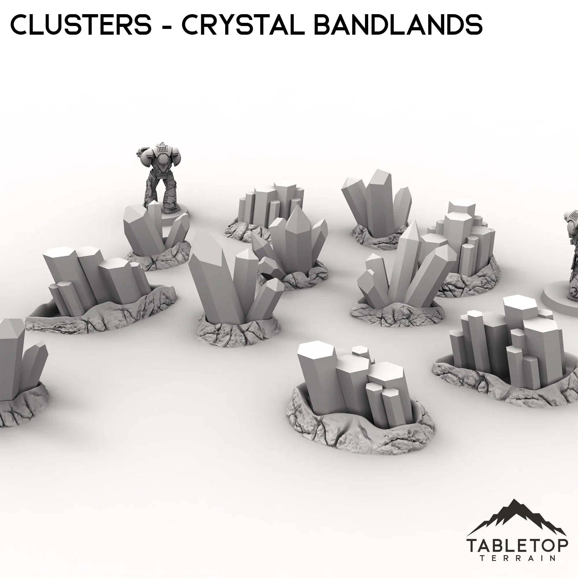Clusters - Crystal Bandlands