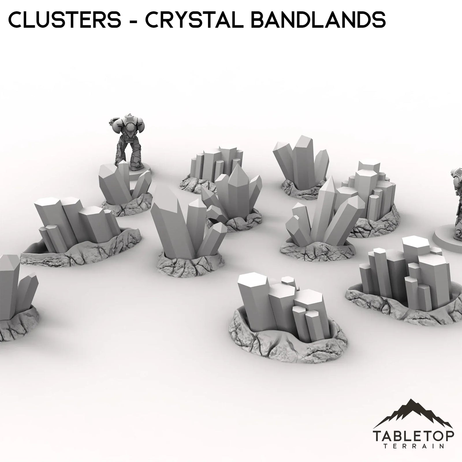 Clusters - Crystal Bandlands