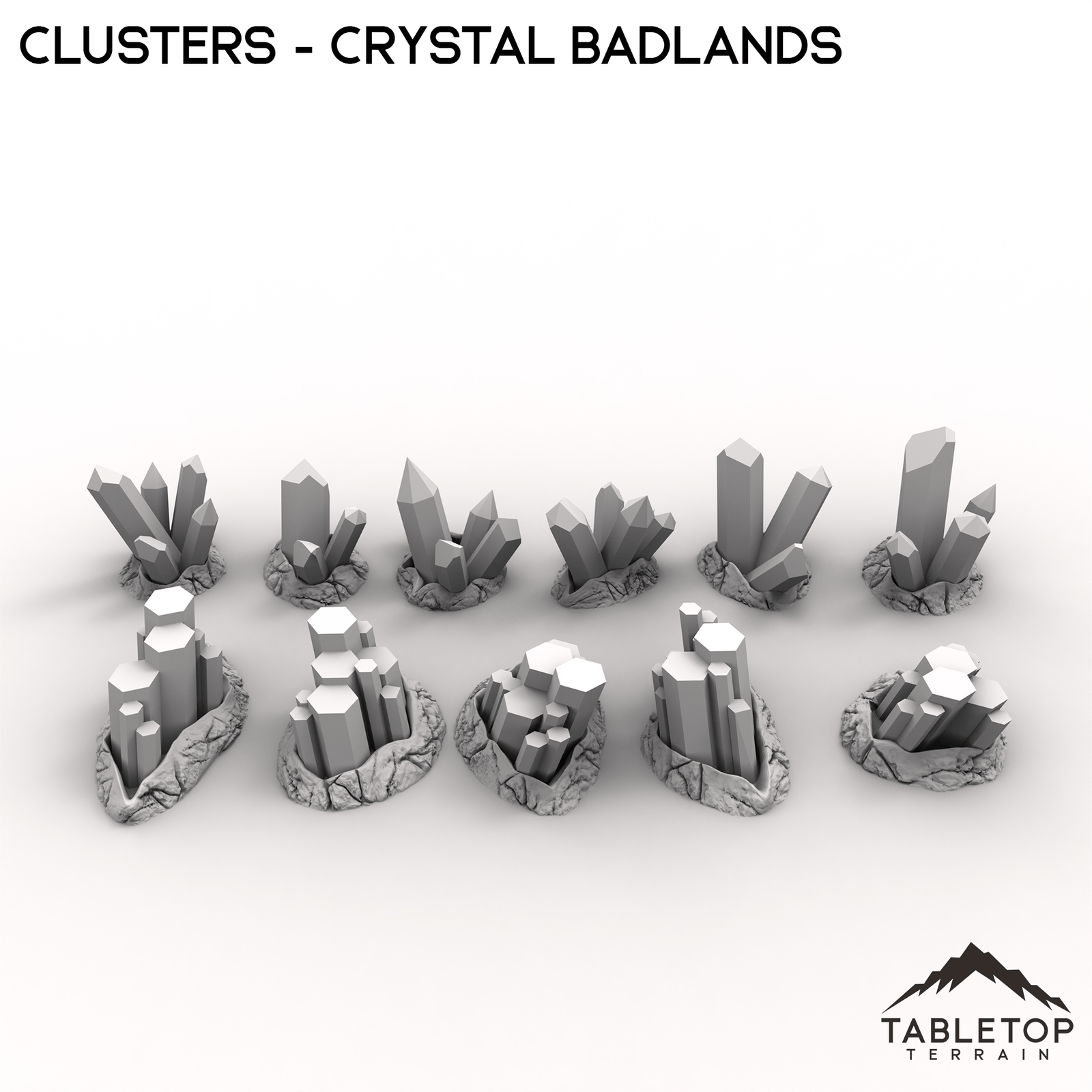 Clusters - Crystal Bandlands