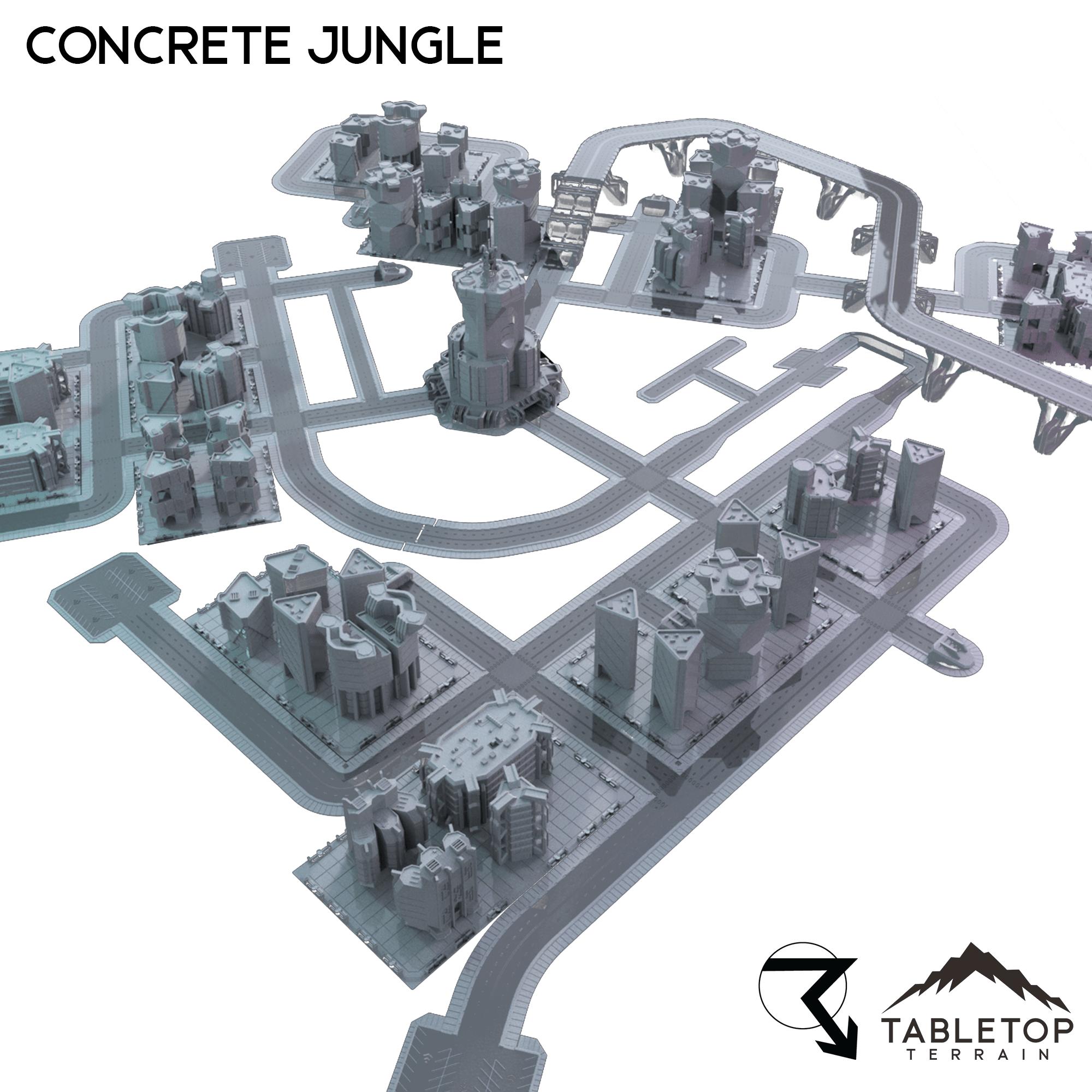 Concrete Jungle TechScape - 6mm