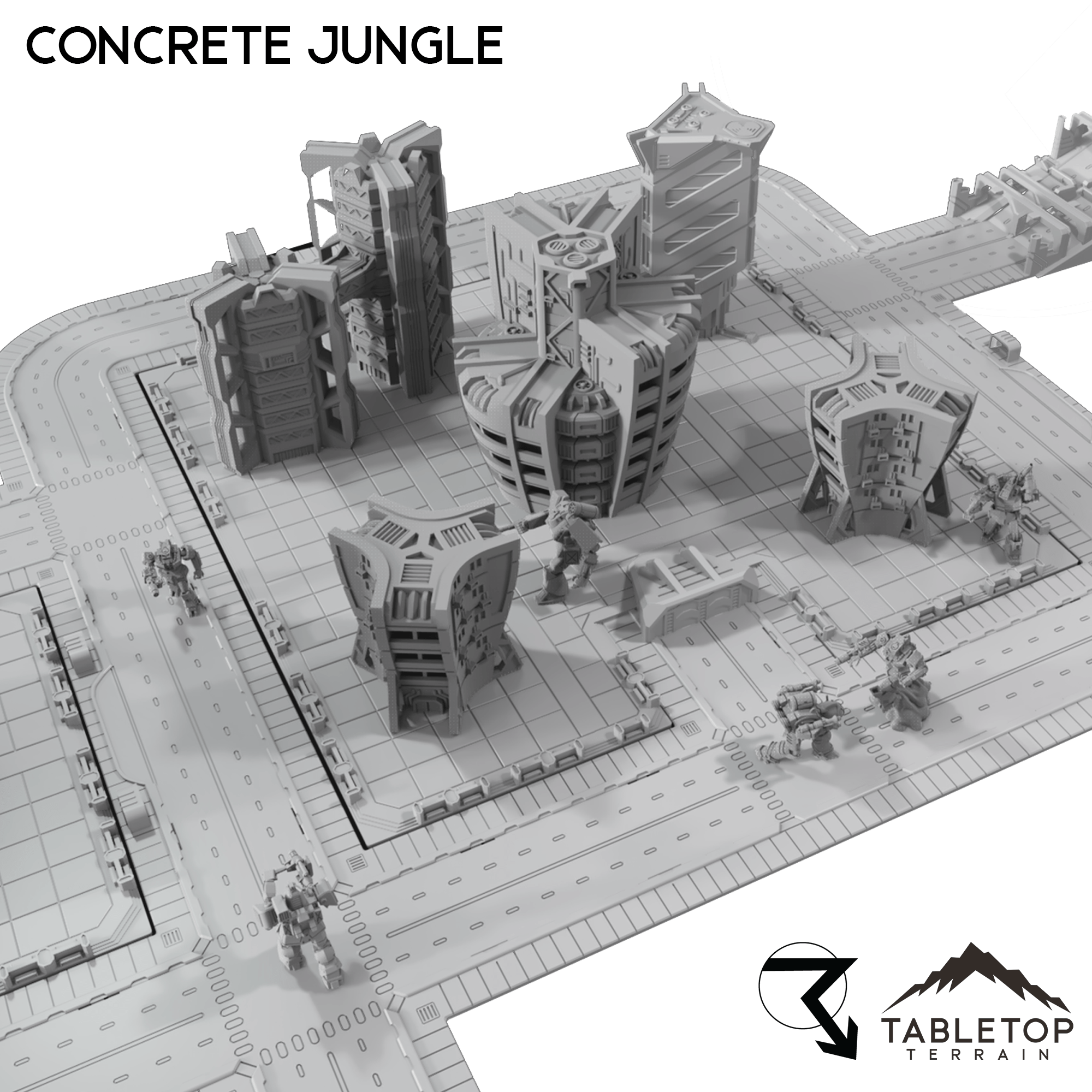 Concrete Jungle TechScape - 6mm