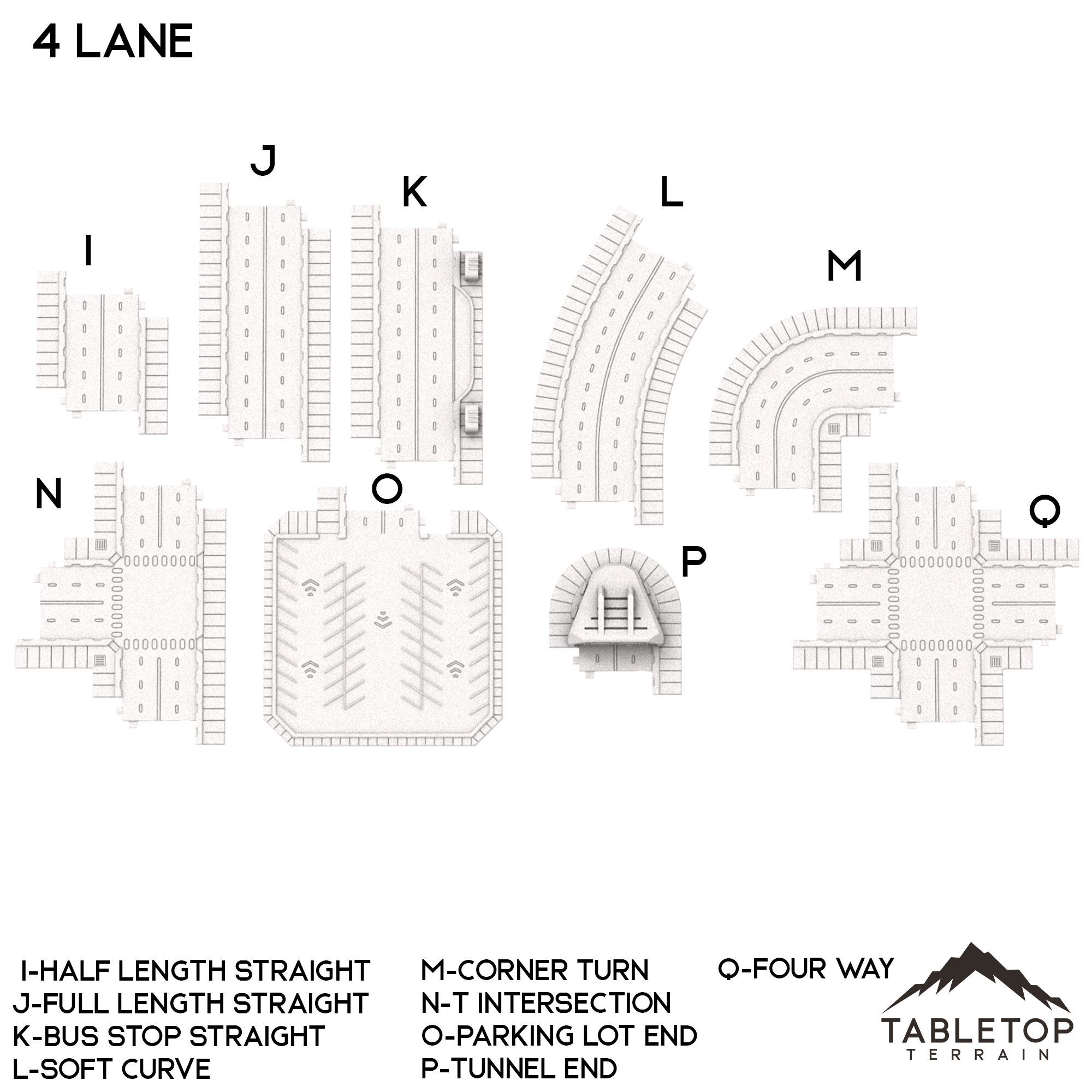 Concrete Jungle TechScape - 6mm