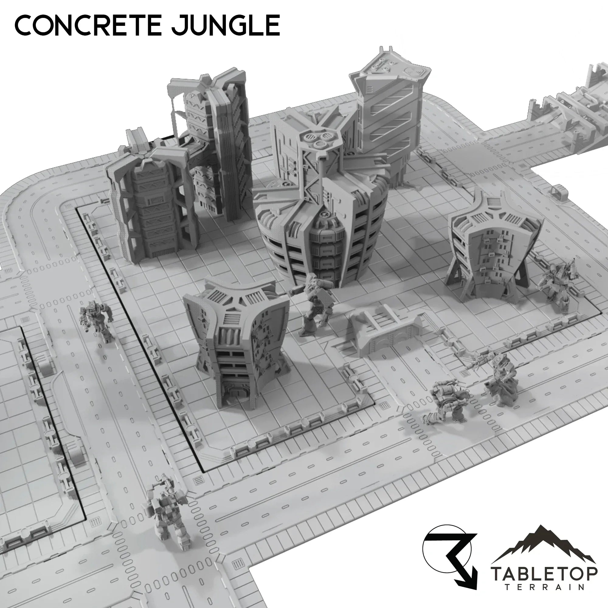 Concrete Jungle TechScape - 6mm