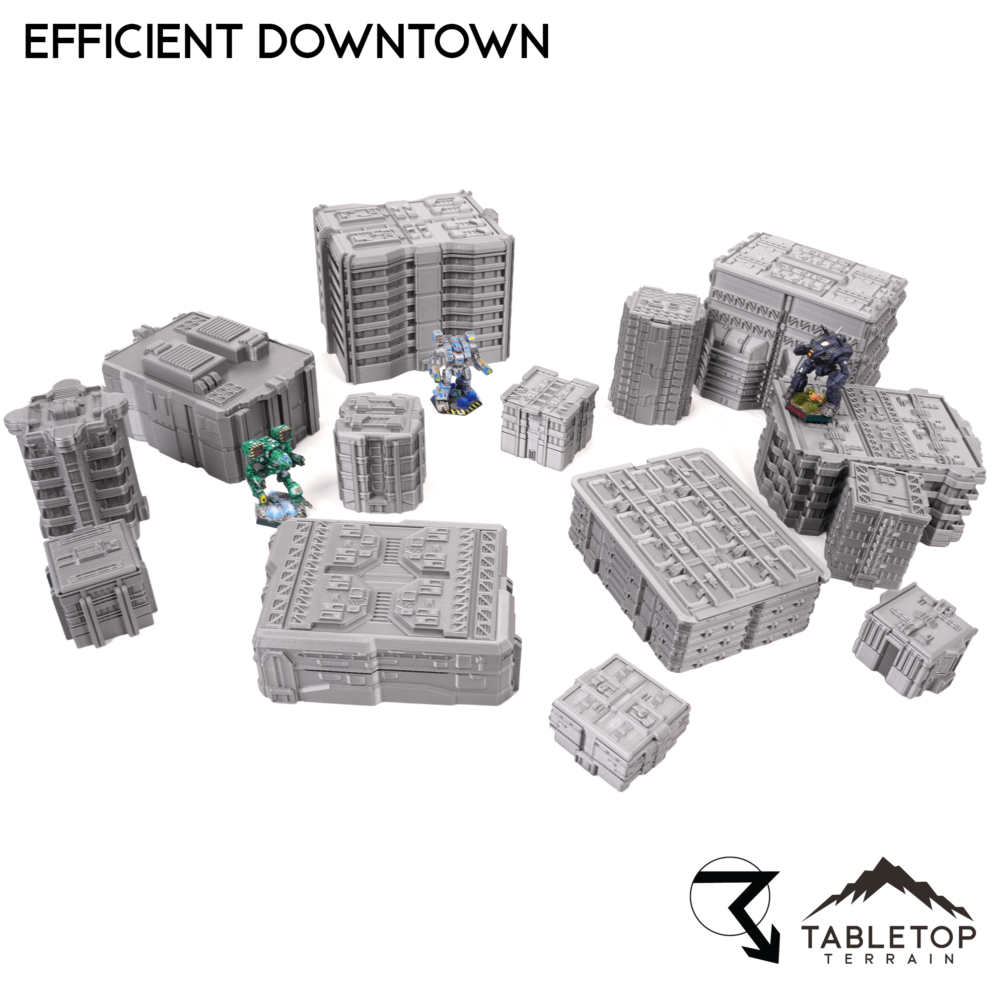 Efficient Downtown TechScape - 6mm