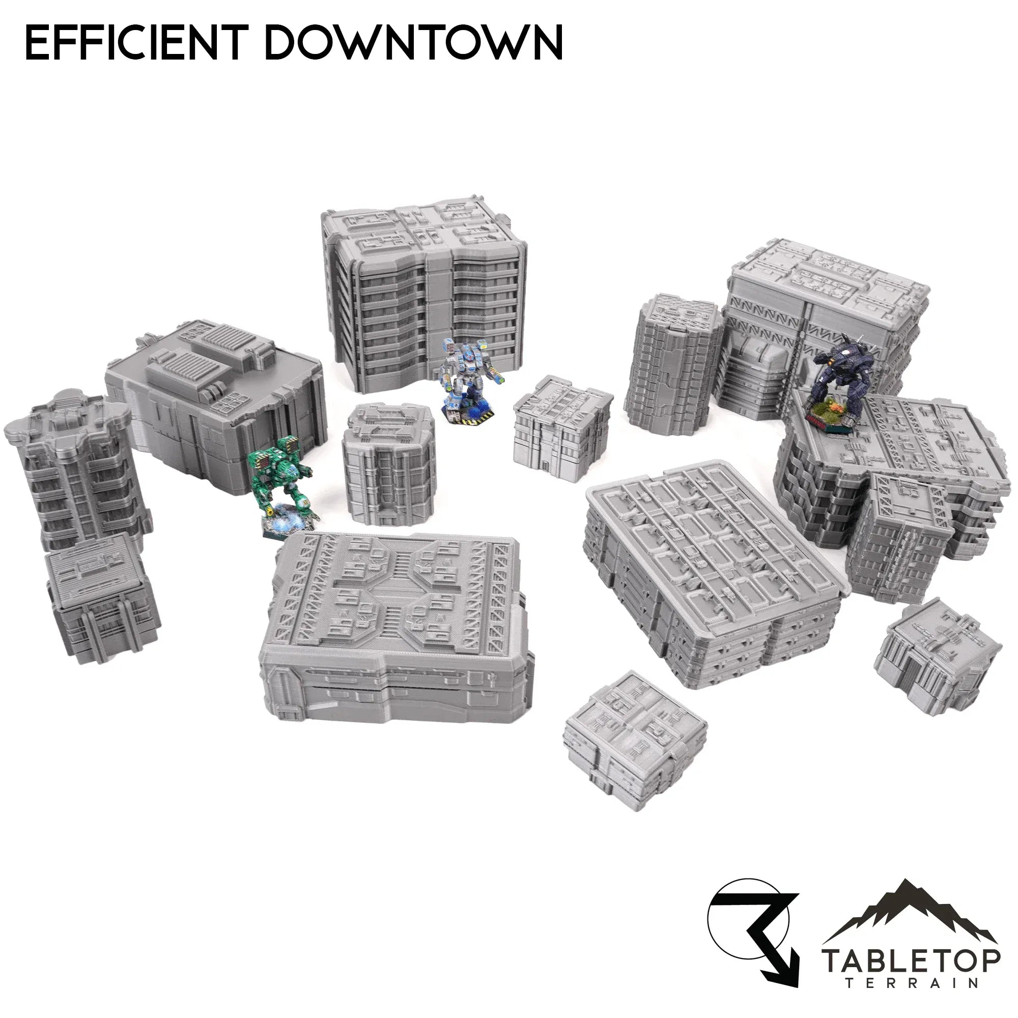 Efficient Downtown TechScape - 6mm