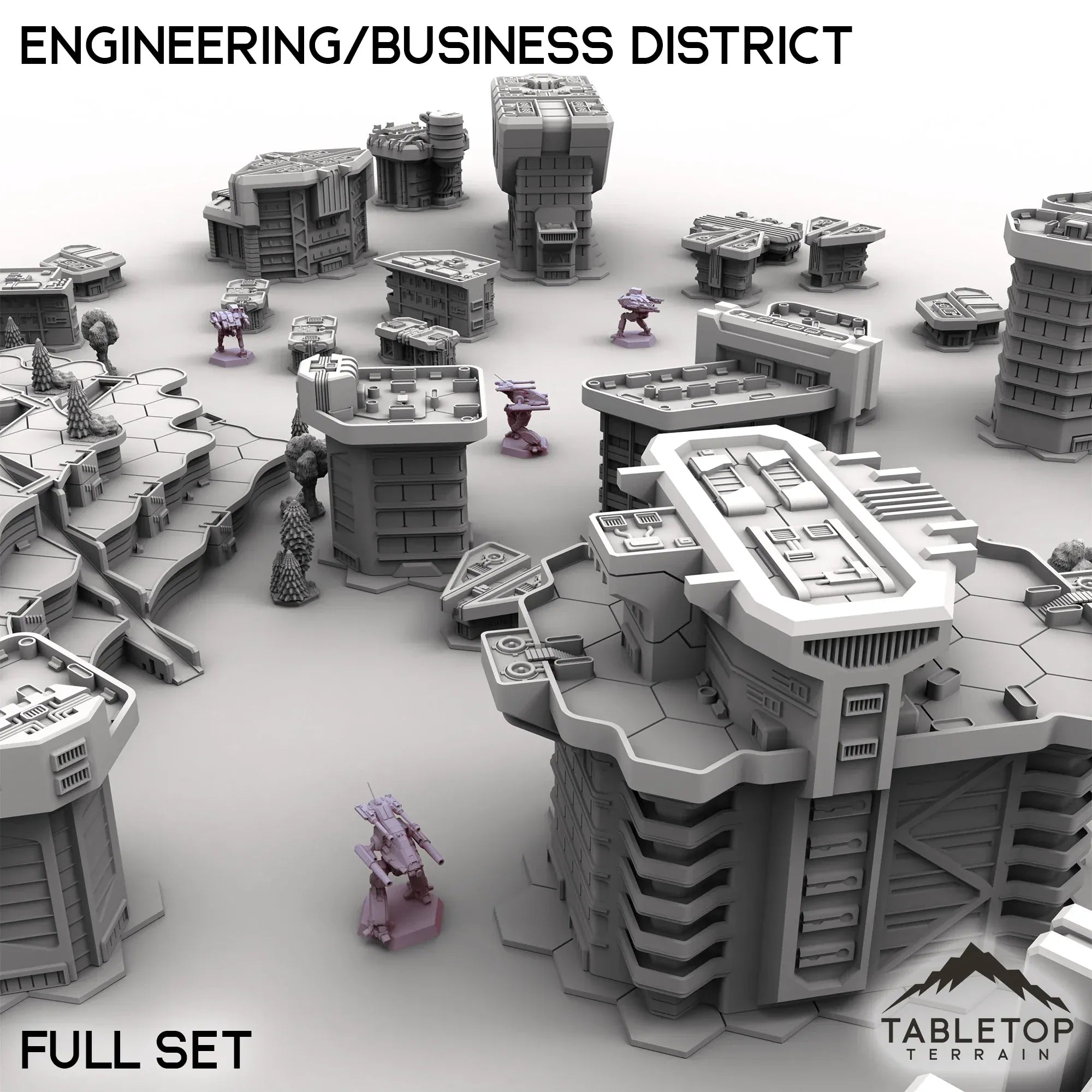 HEXTECH HPG Engineering/Business District - City Map Pack