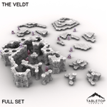 HEXTECH The Veldt Map Hill Sets-6mm