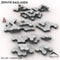 HEXTECH Zephyr Badlands Map Hill Sets - 6mm