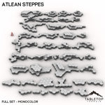 HEXTECH Atlean Steppes Map Hill Sets - 6mm