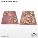 HEXTECH Zephyr Badlands Map Hill Sets - 6mm