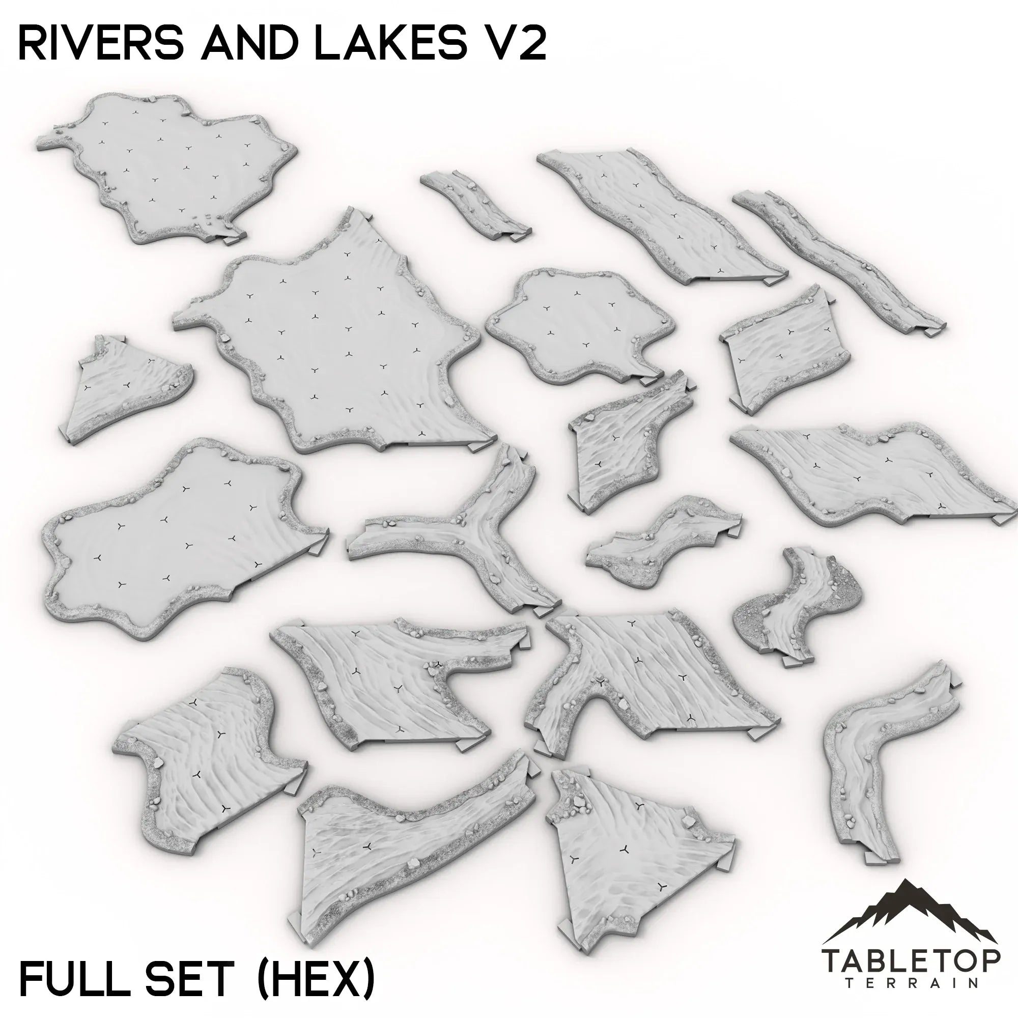 HEXTECH Rivers and Lakes v2 - 6mm