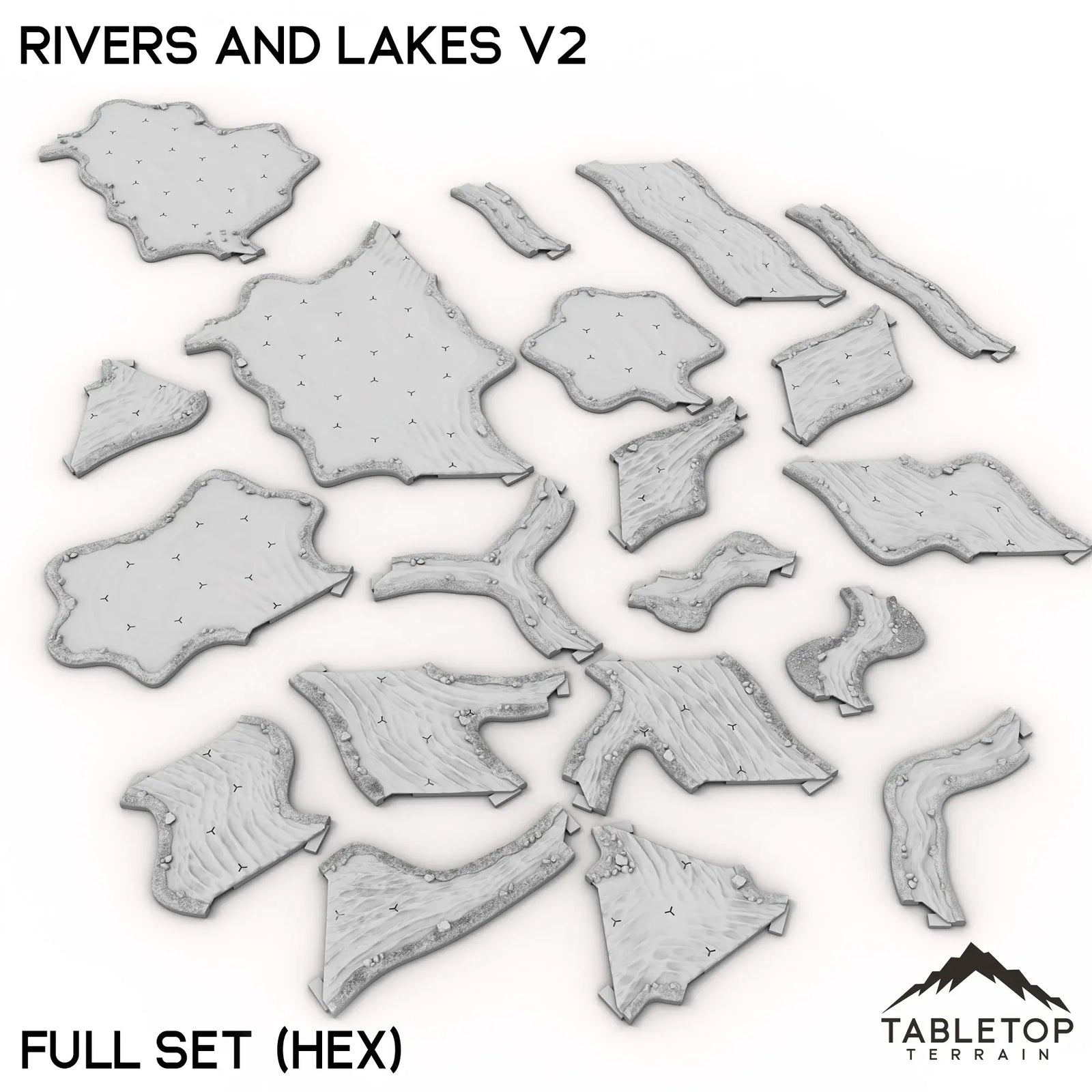 HEXTECH Rivers and Lakes v2 - 6mm