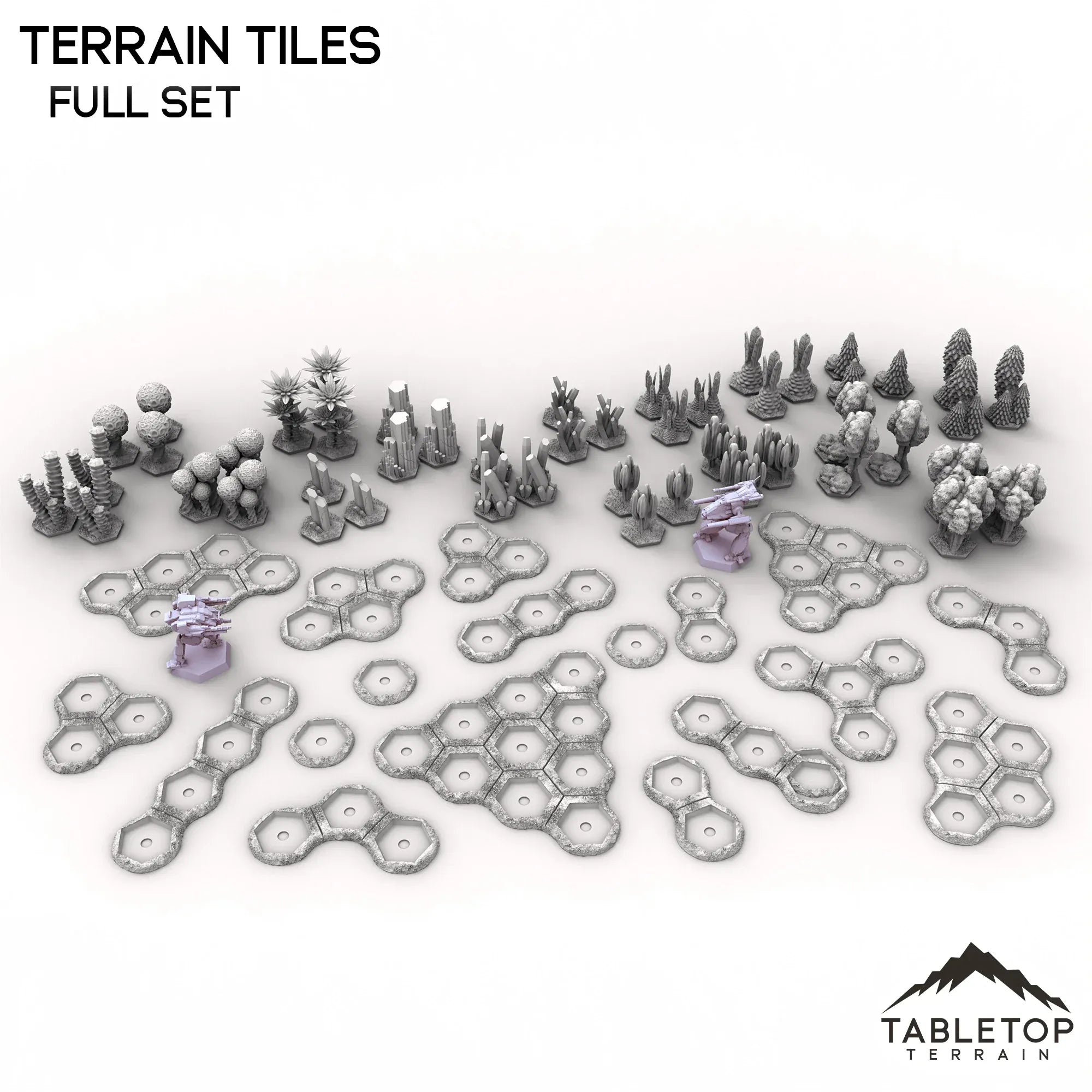HEXTECH Terrain Tiles - 6mm