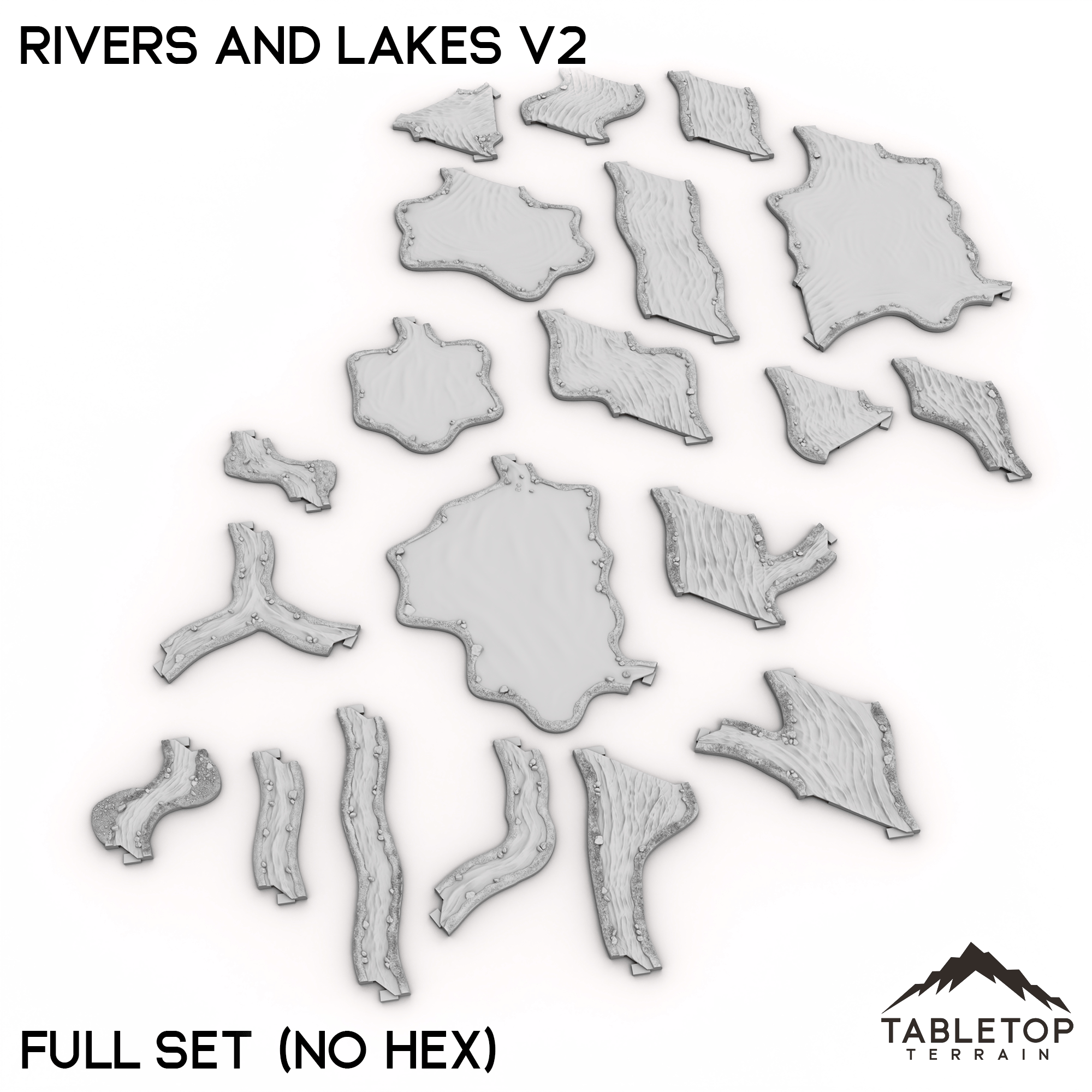 HEXTECH Rivers and Lakes v2 - 6mm