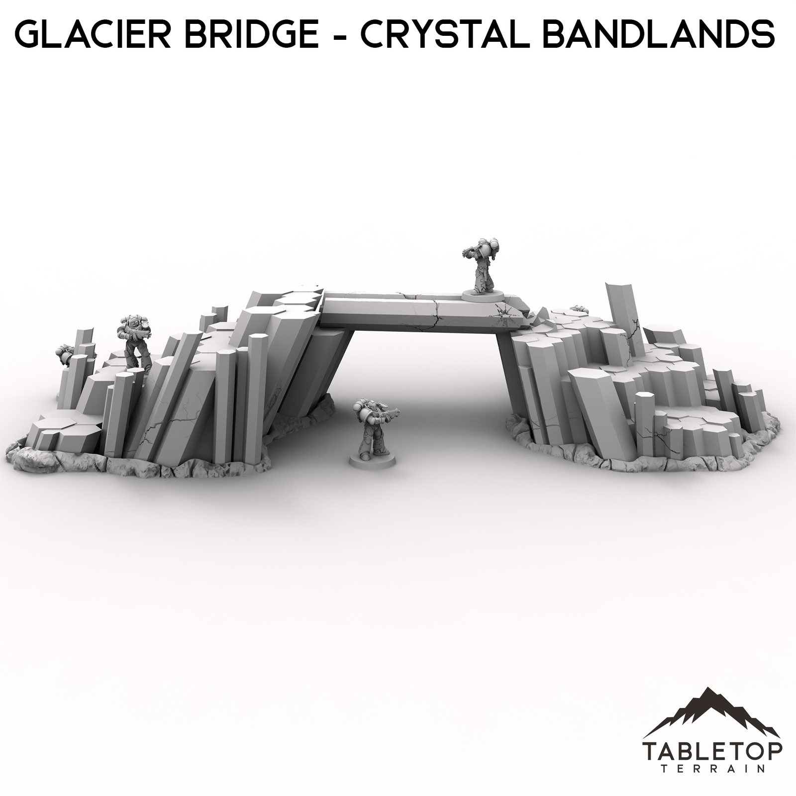Glacier Bridge - Crystal Bandlands