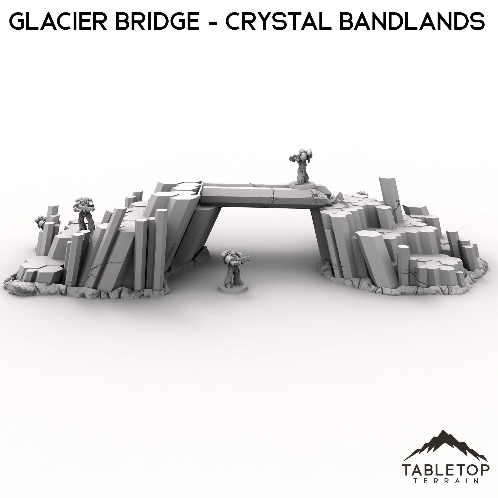 Glacier Bridge - Crystal Bandlands