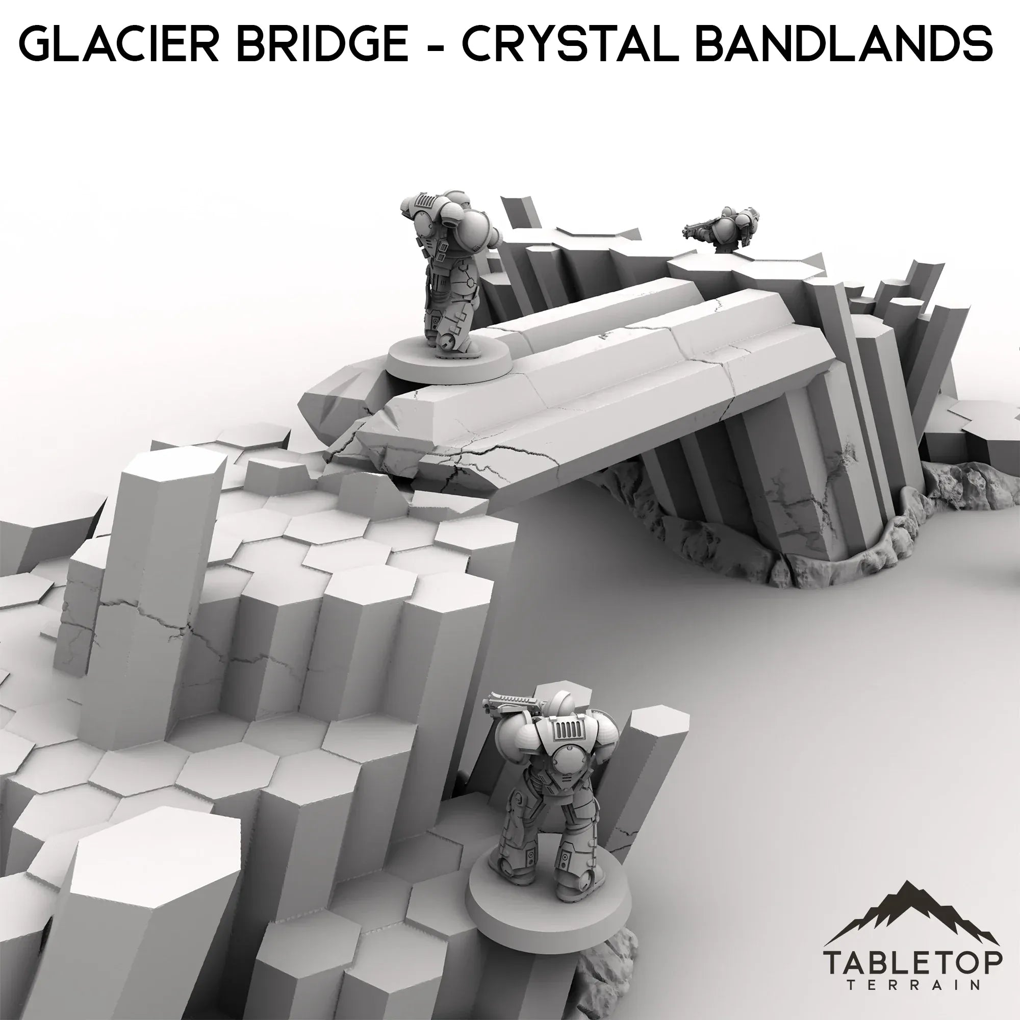 Glacier Bridge - Crystal Bandlands